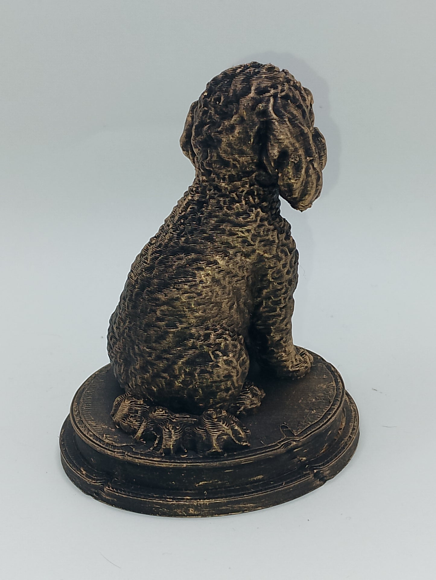 Cavapoo Dog Bust – 7cm Miniature Statue