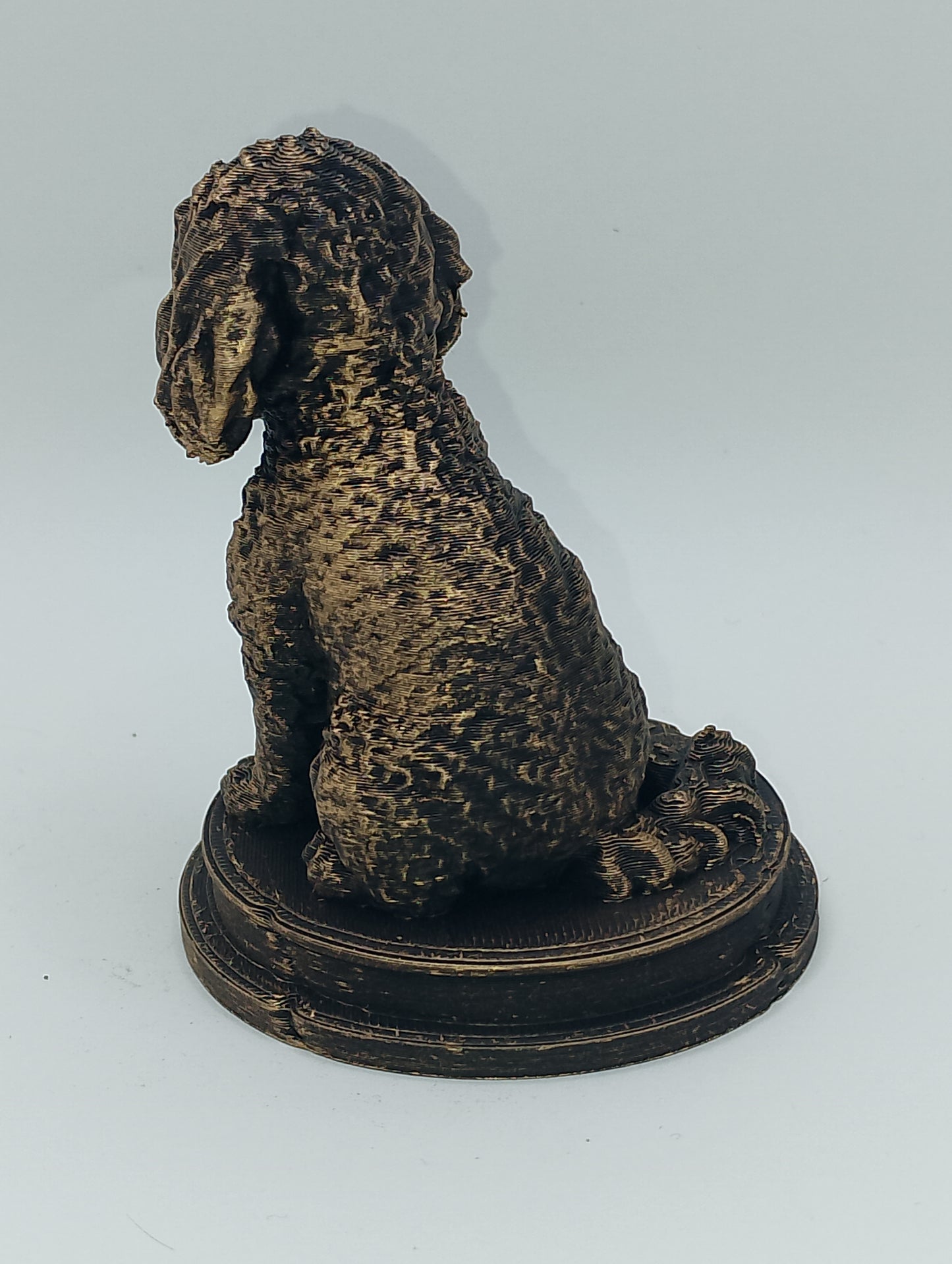 Cavapoo Dog Bust – 7cm Miniature Statue