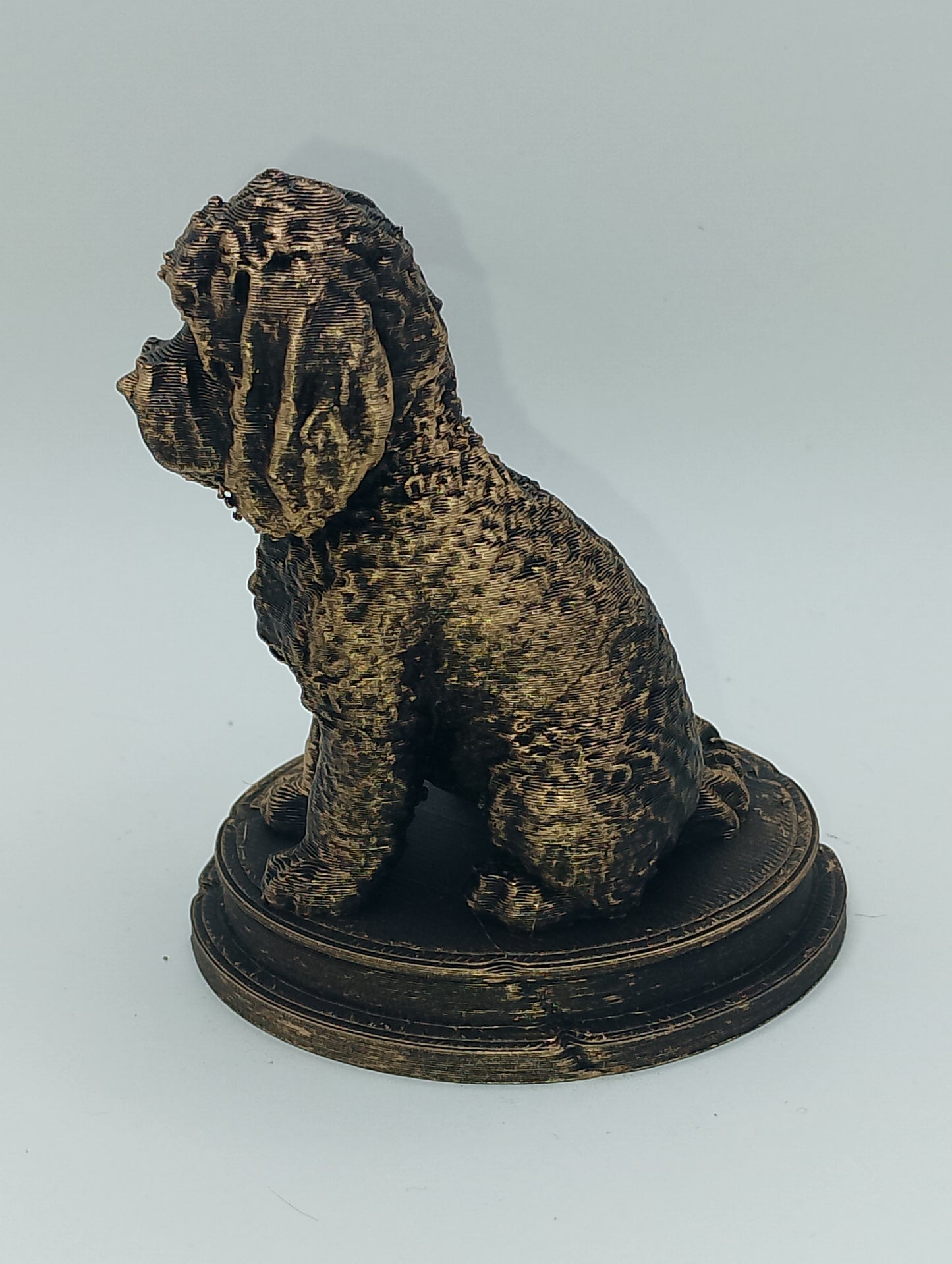 Cavapoo Dog Bust – 7cm Miniature Statue