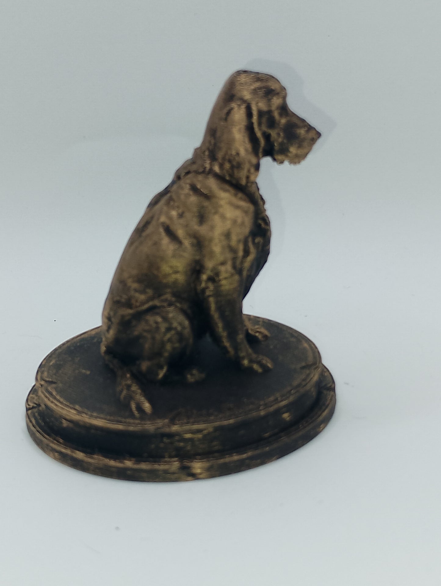 Irish Setter Dog Bust – 7cm Miniature Statue