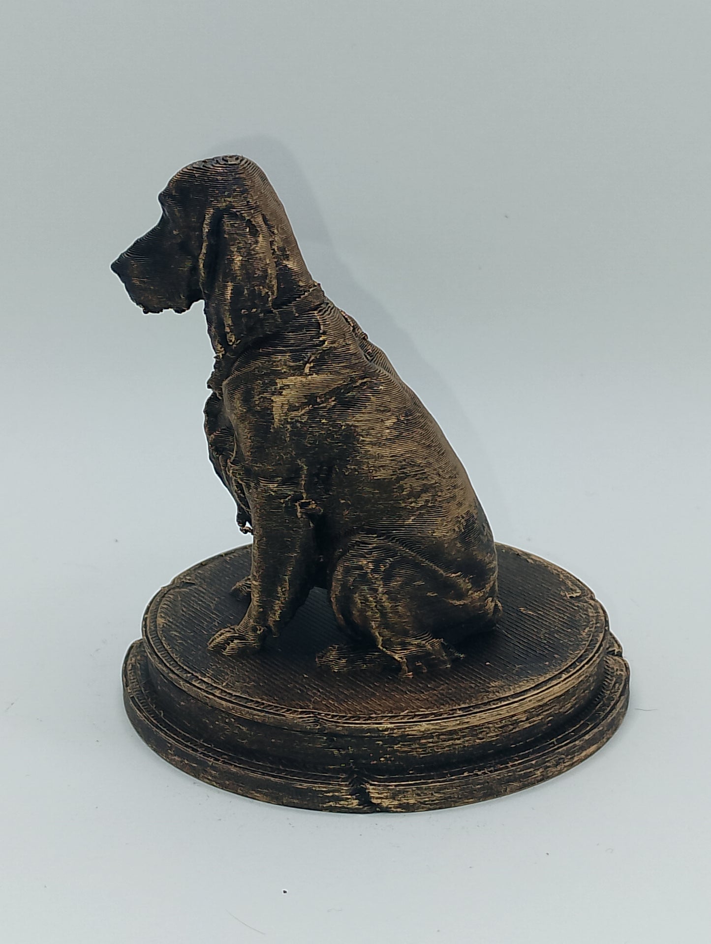 Irish Setter Dog Bust – 7cm Miniature Statue