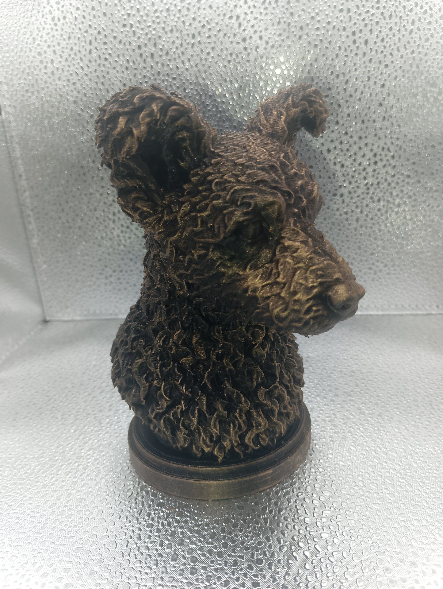 Hungarian Pumi Bust