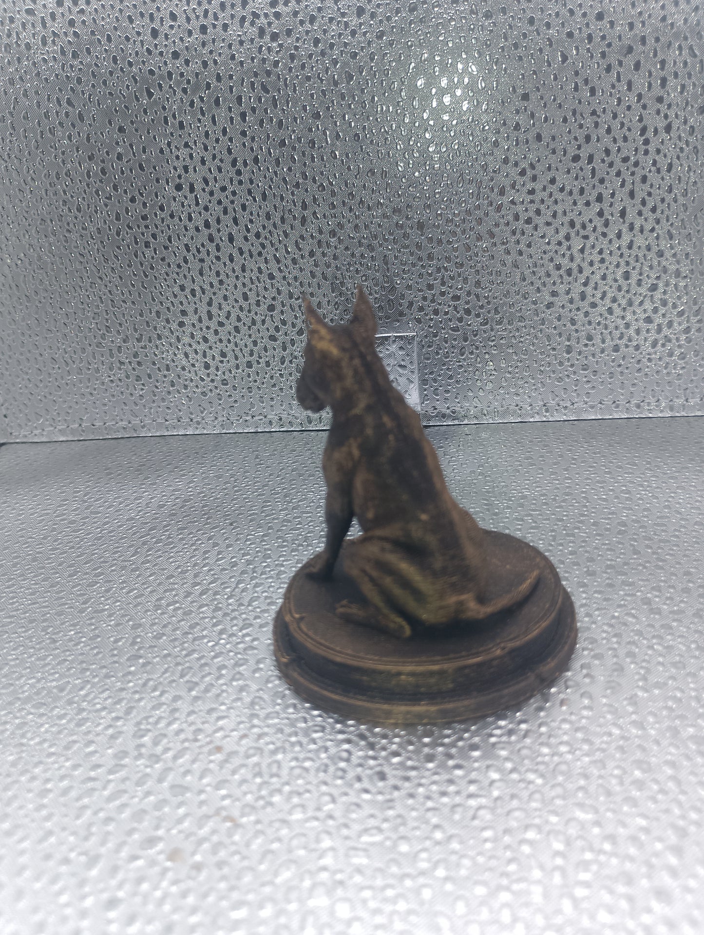 Bull Terrier Dog Bust – 7cm Miniature Statue