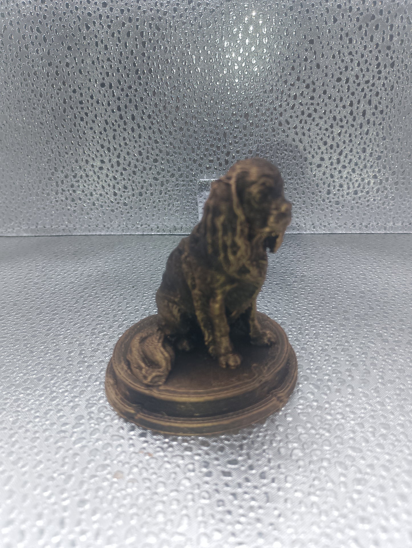 Cavalier King Charles Spaniel Dog Bust – 7cm Miniature Statue