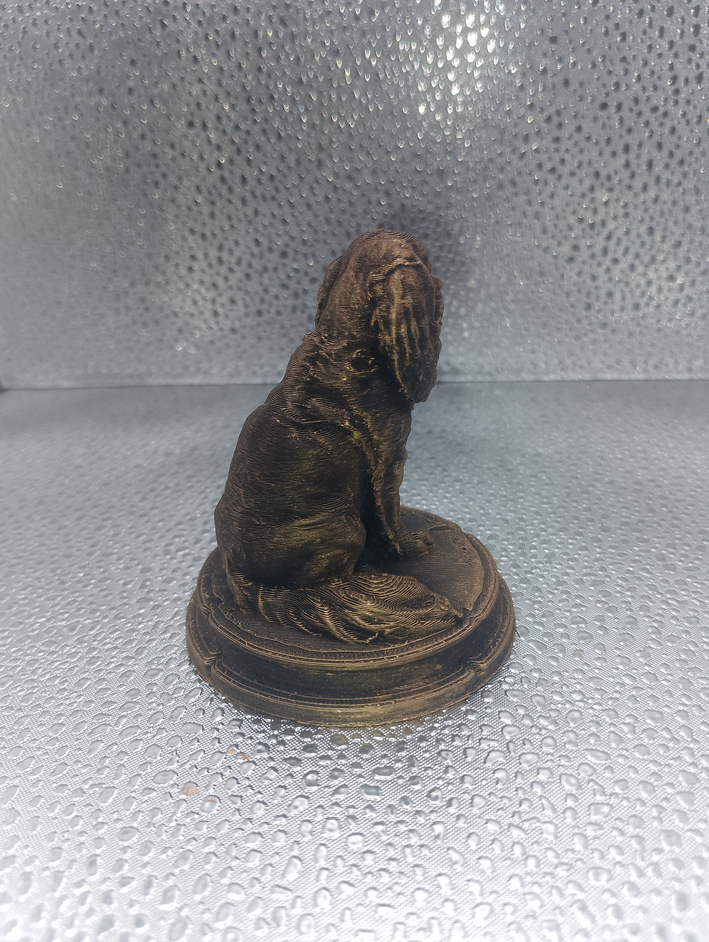 Cavalier King Charles Spaniel Dog Bust – 7cm Miniature Statue