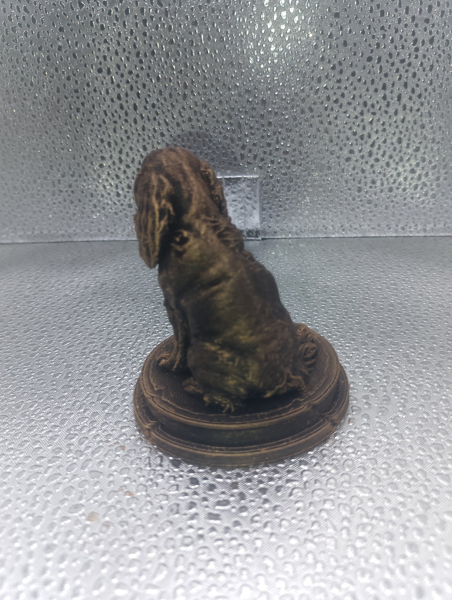 Cavalier King Charles Spaniel Dog Bust – 7cm Miniature Statue