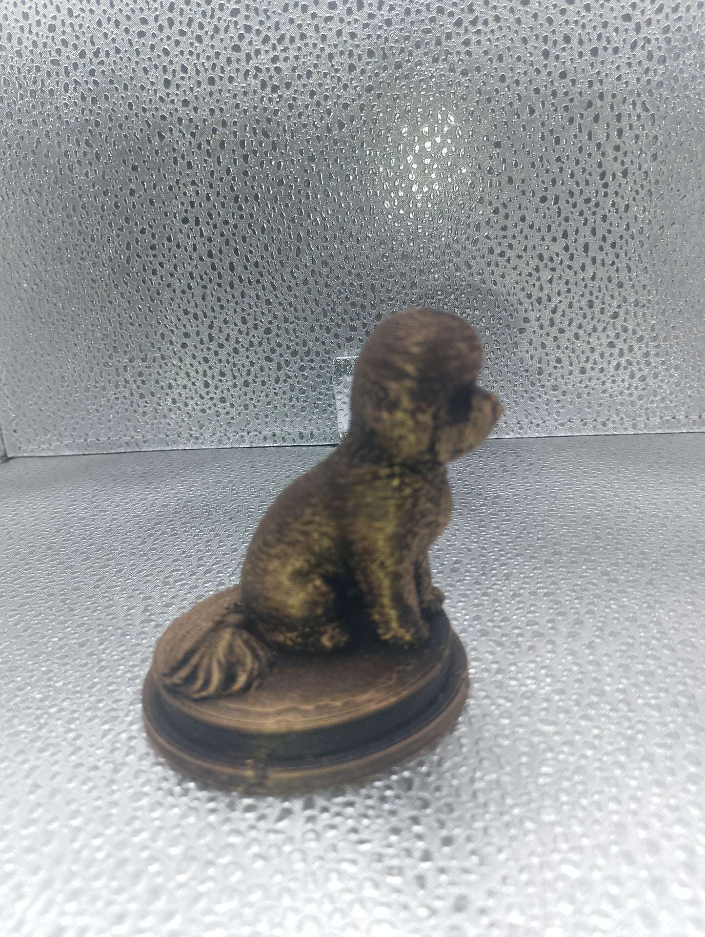 Bichon Frise Dog Bust – 7cm Miniature Statue