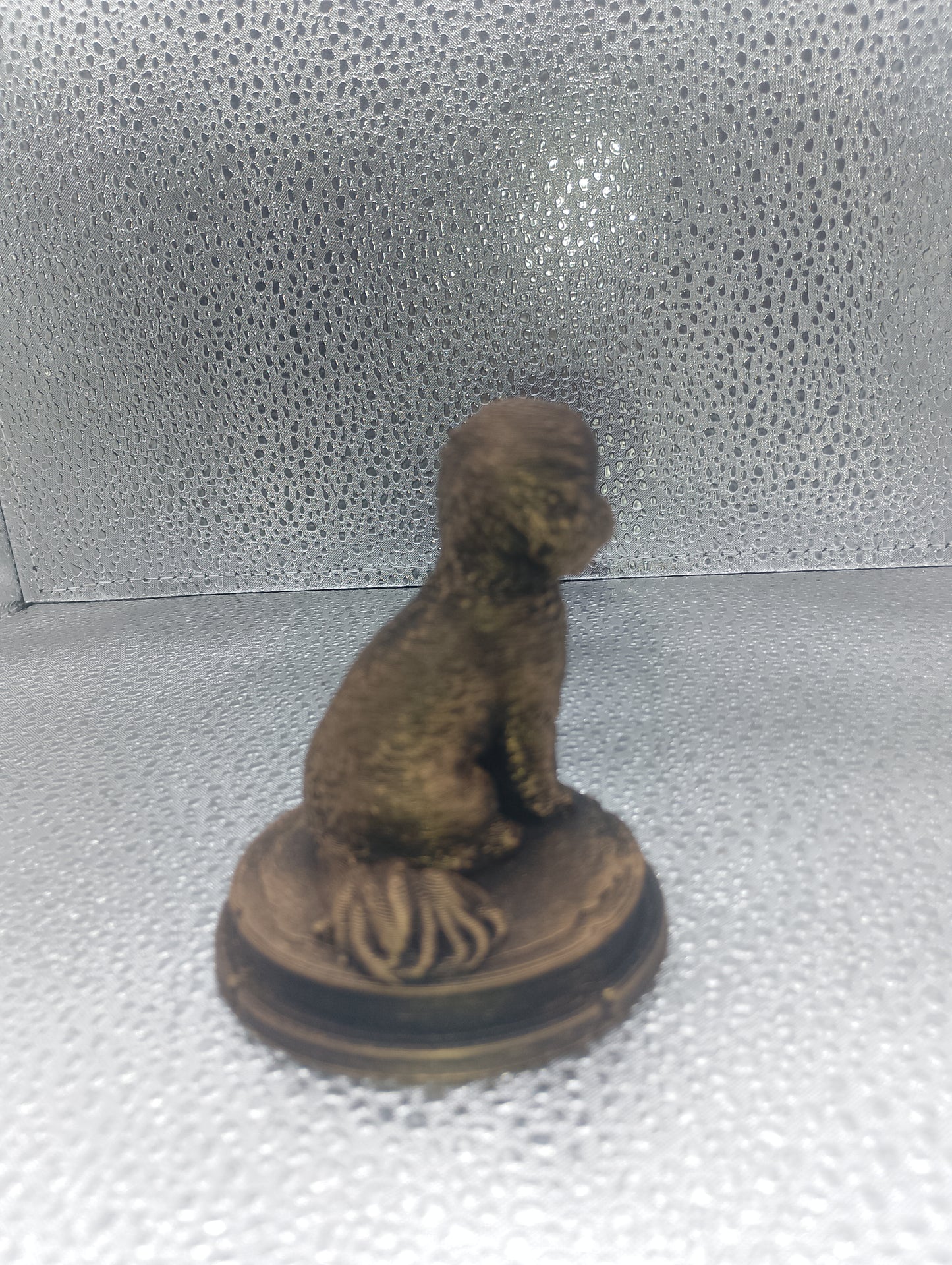 Bichon Frise Dog Bust – 7cm Miniature Statue
