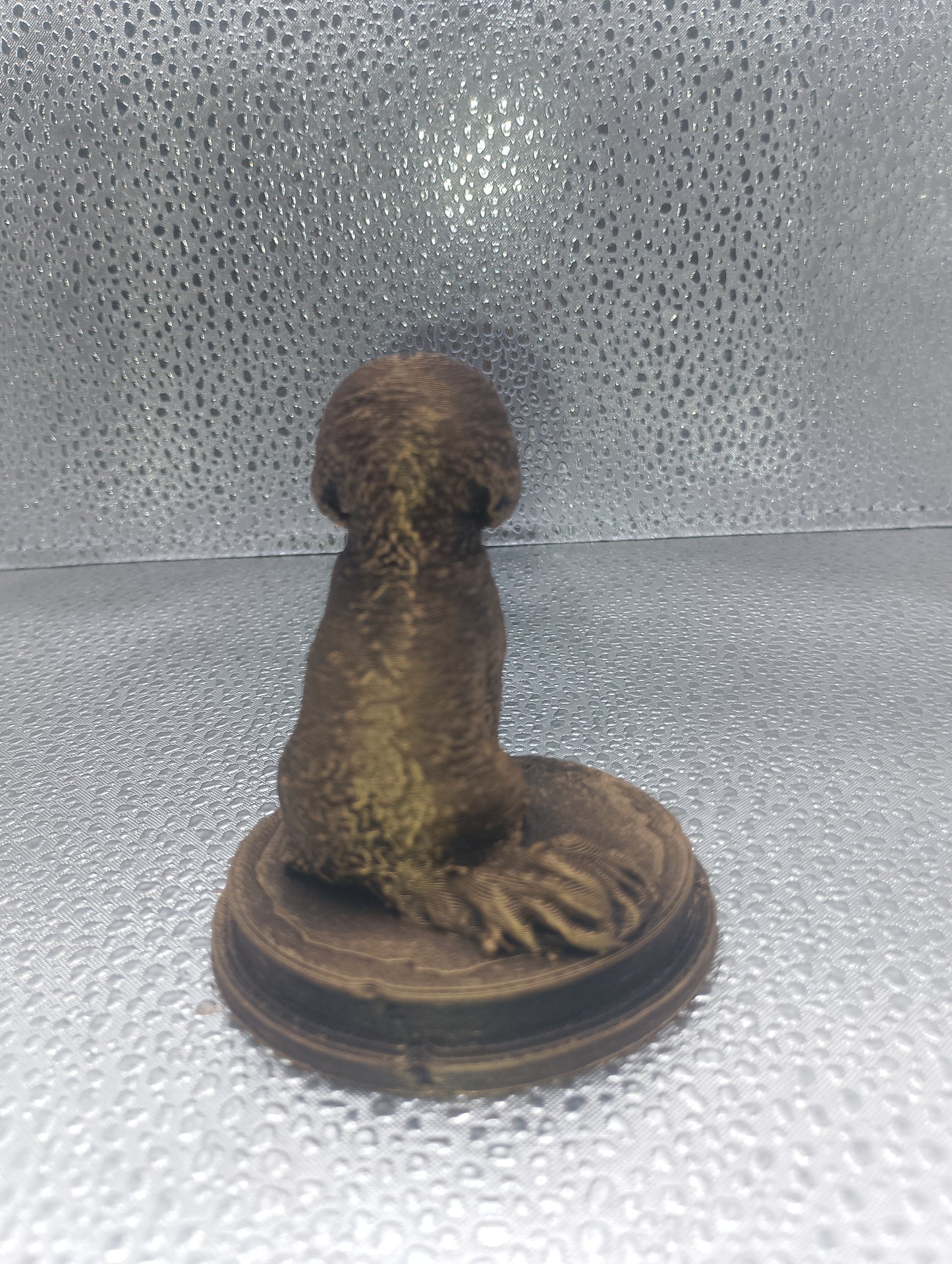 Bichon Frise Dog Bust – 7cm Miniature Statue