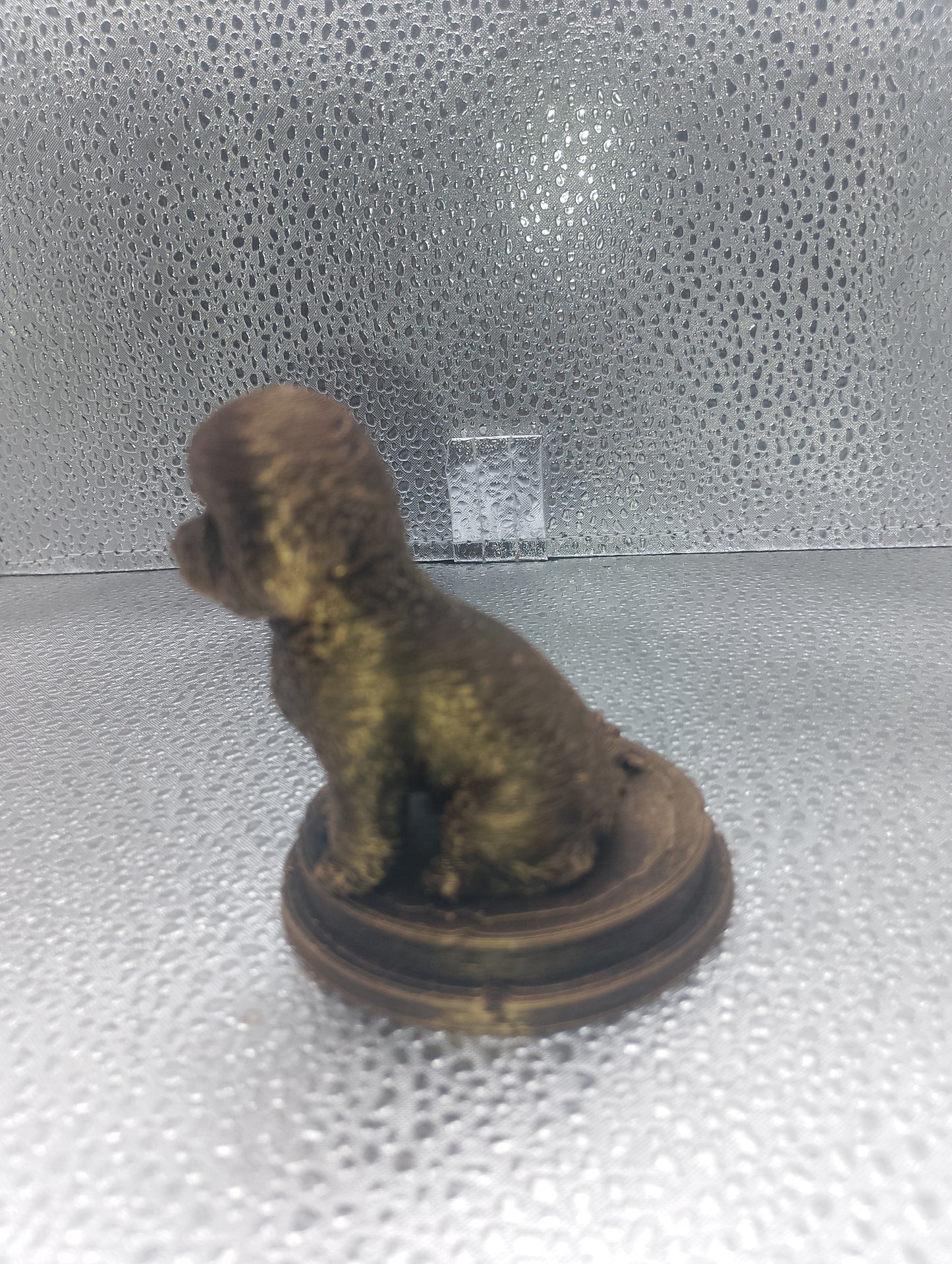 Bichon Frise Dog Bust – 7cm Miniature Statue