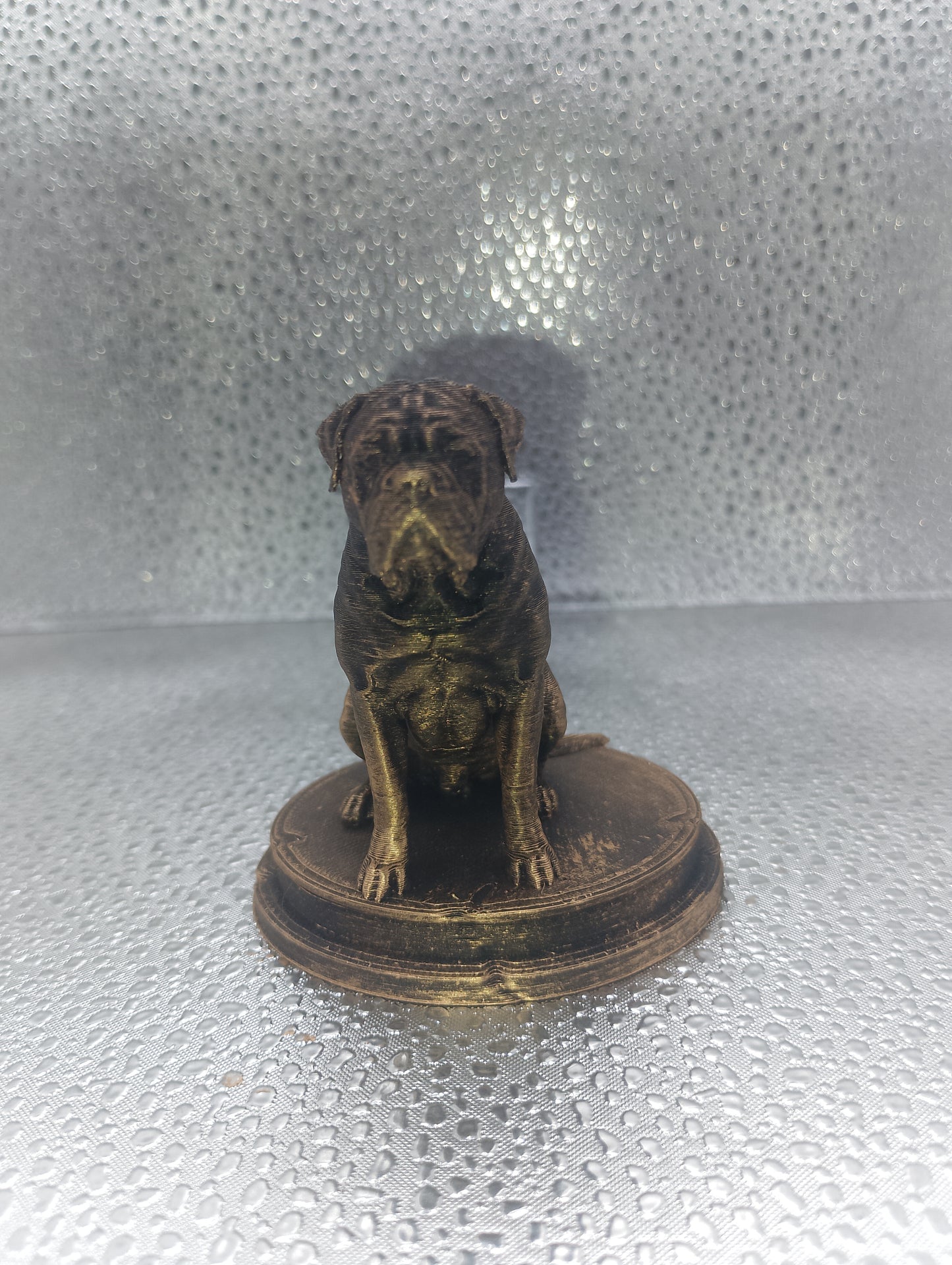 Bullmastiff Dog Bust – 7cm Miniature Statue
