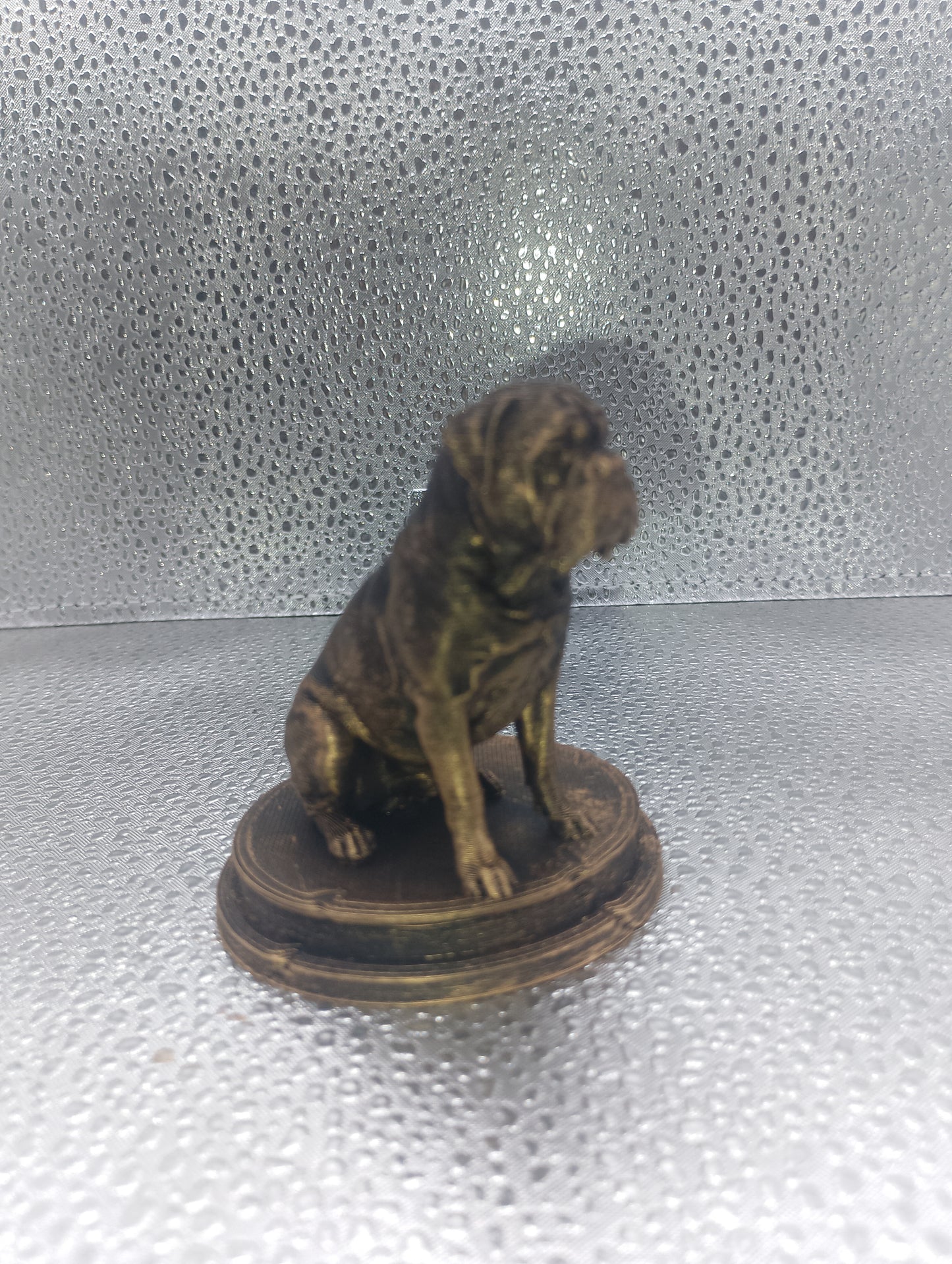Bullmastiff Dog Bust – 7cm Miniature Statue
