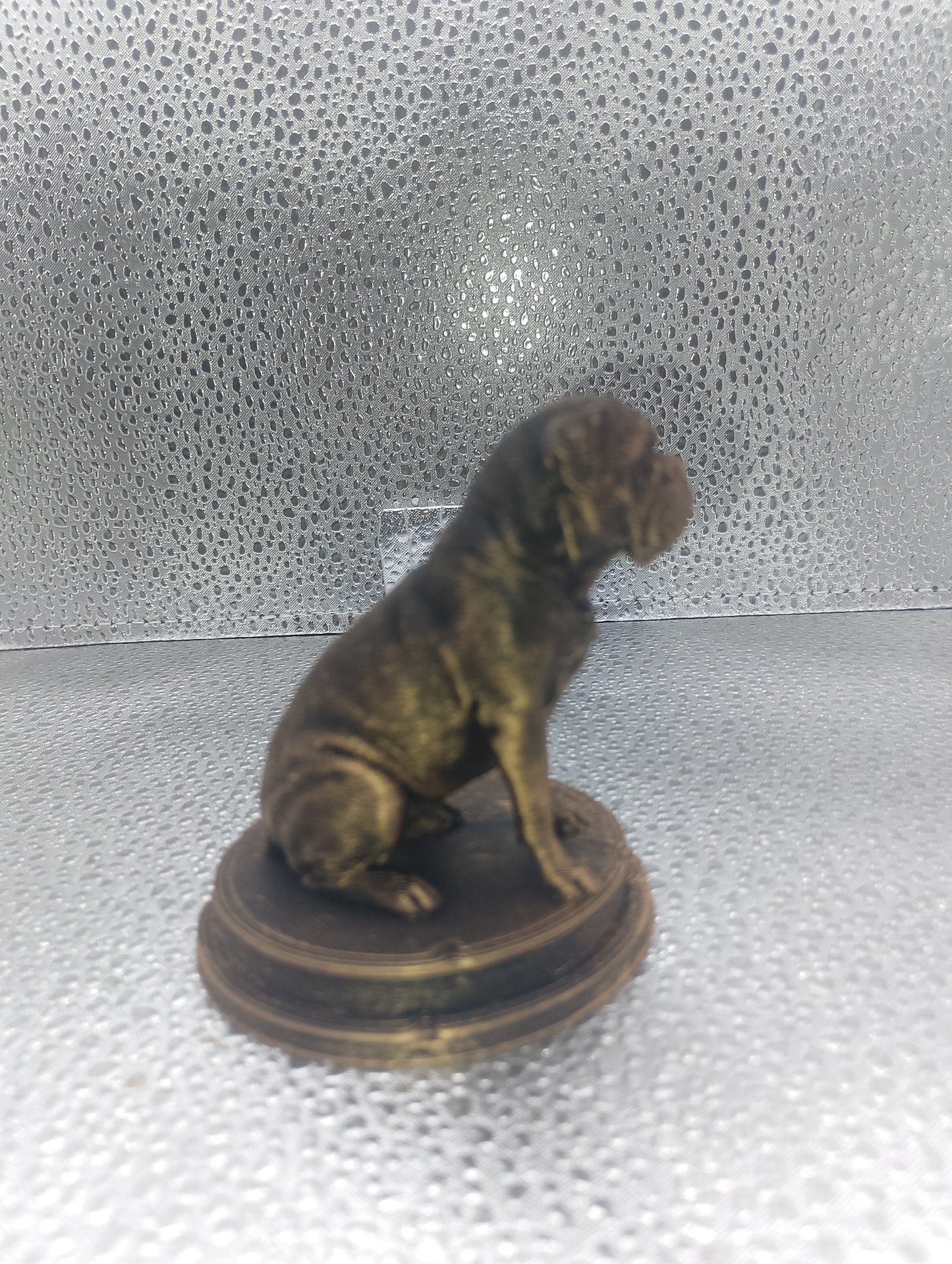 Bullmastiff Dog Bust – 7cm Miniature Statue