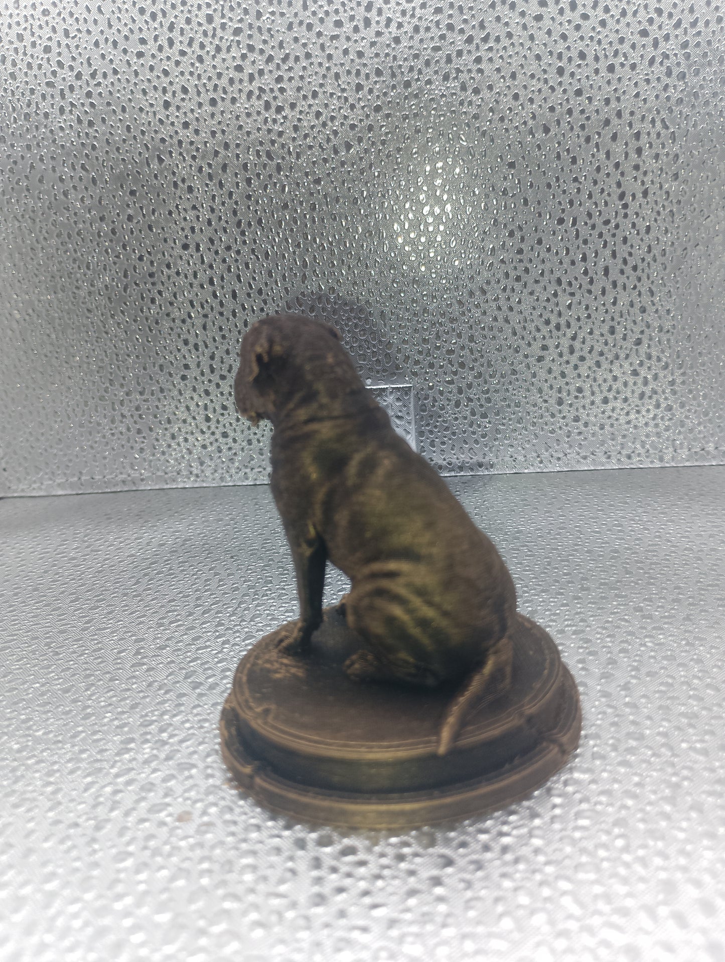 Bullmastiff Dog Bust – 7cm Miniature Statue
