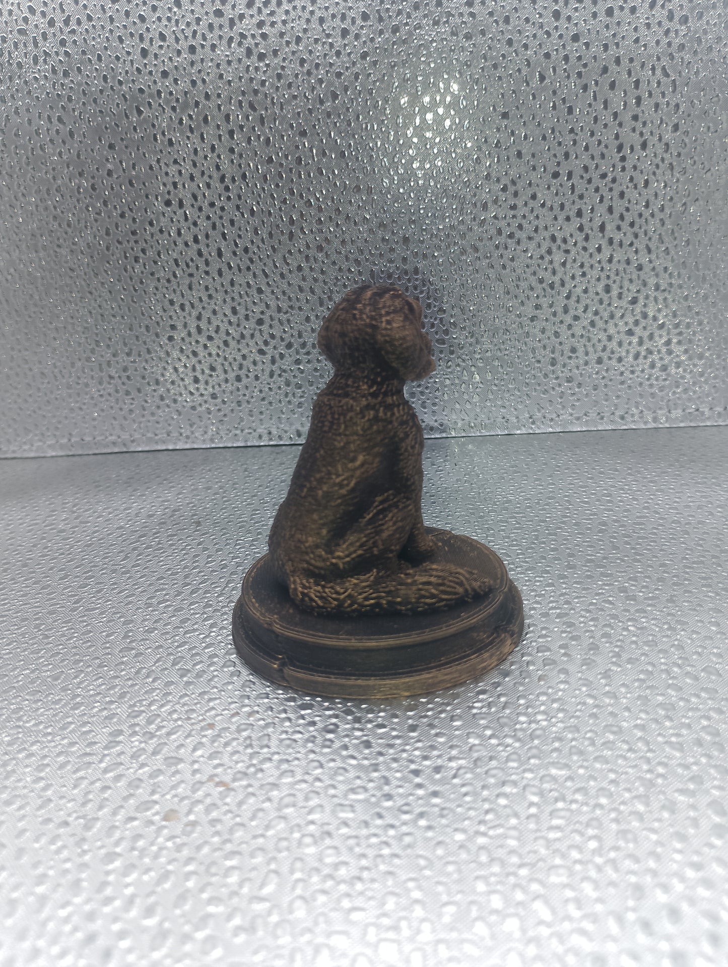 Bernedoodle Dog Bust – 7cm Miniature Statue