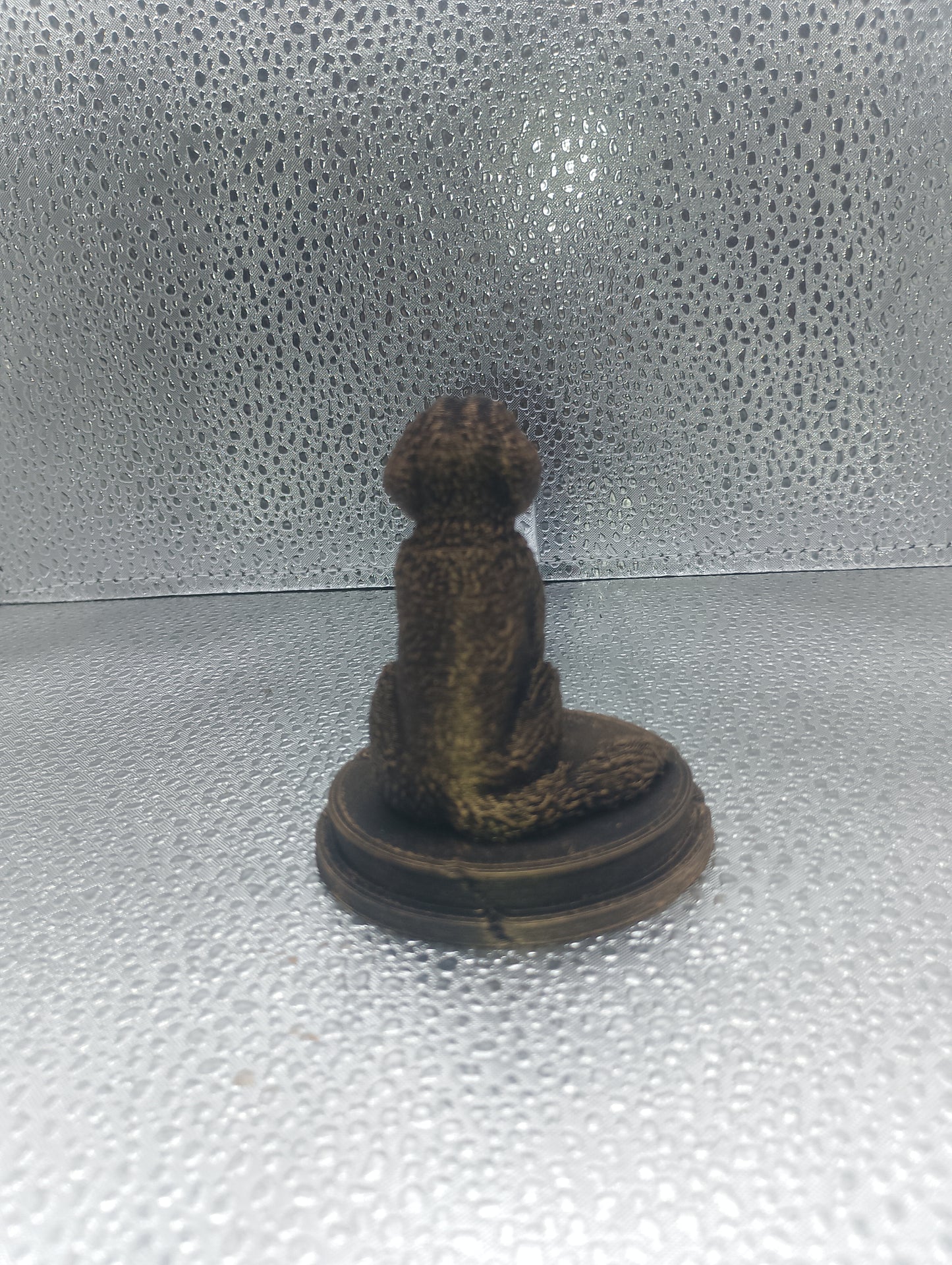 Bernedoodle Dog Bust – 7cm Miniature Statue