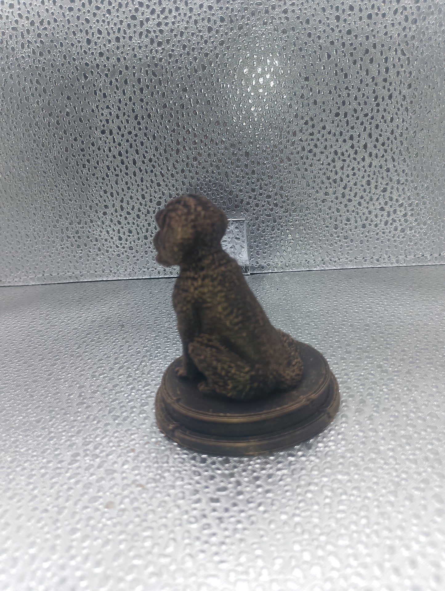 Bernedoodle Dog Bust – 7cm Miniature Statue