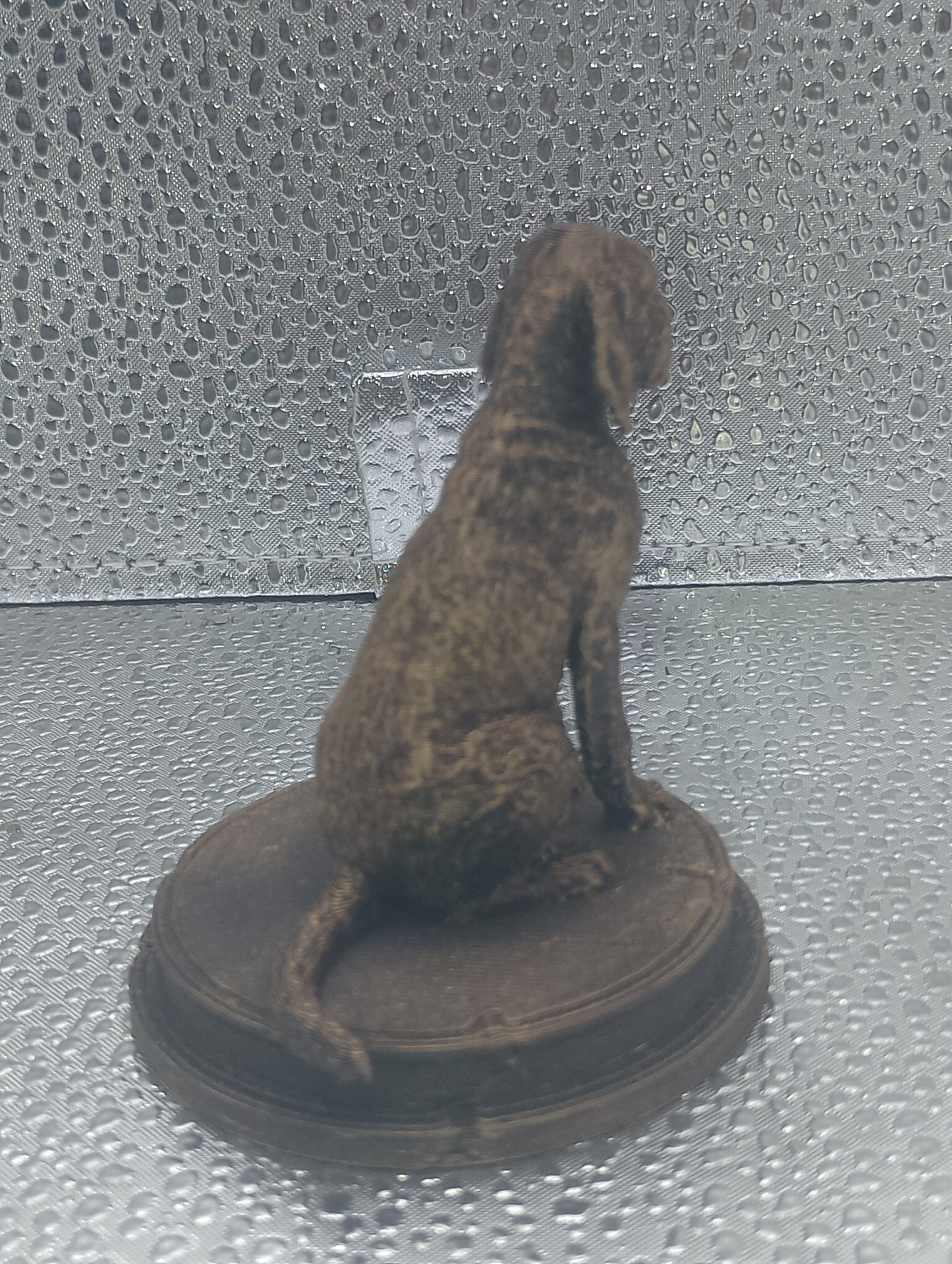 Italian Spinone Dog Bust – 7cm Miniature Statue