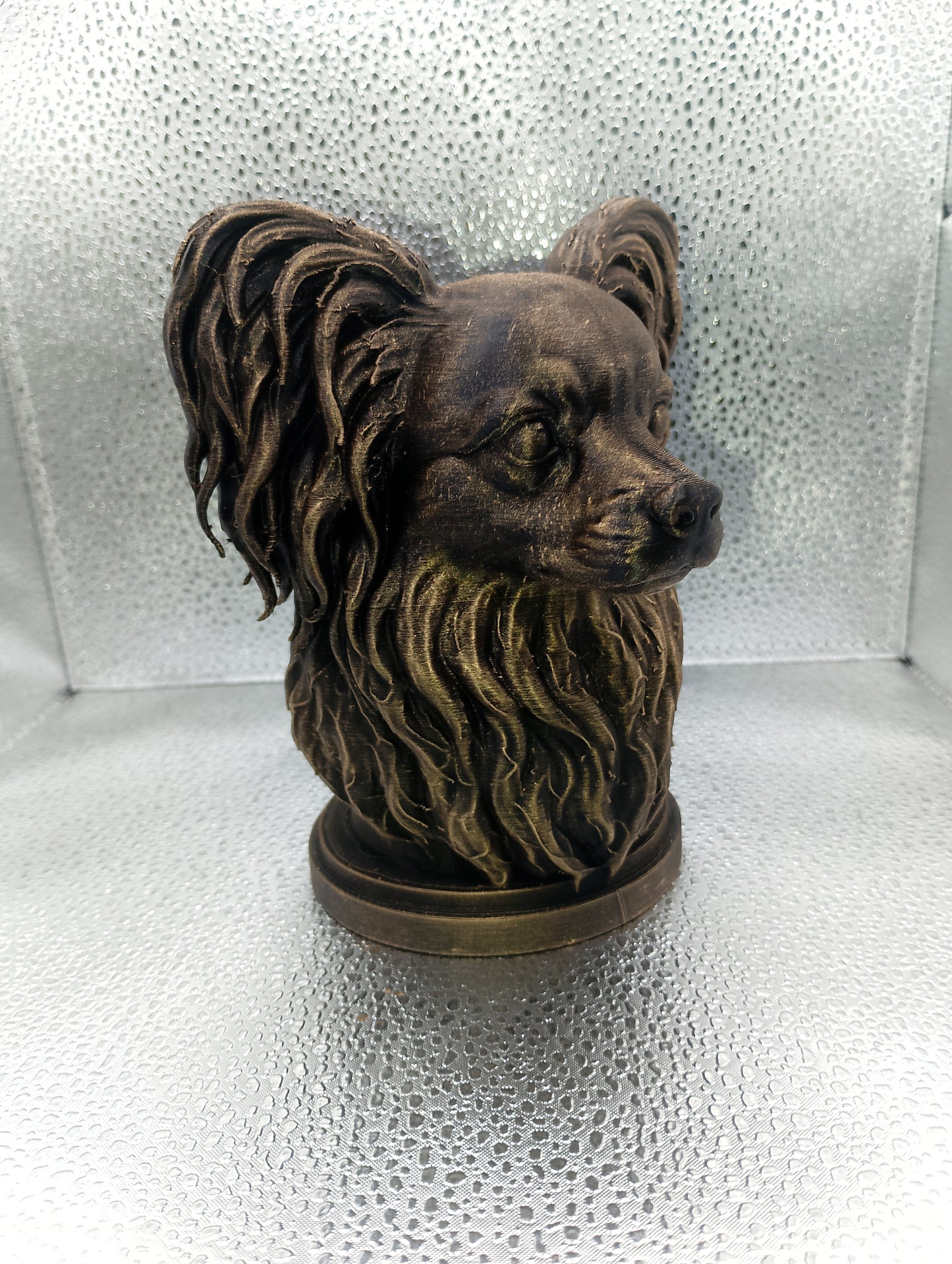 Continental Toy Spaniel (Papillon) Bust