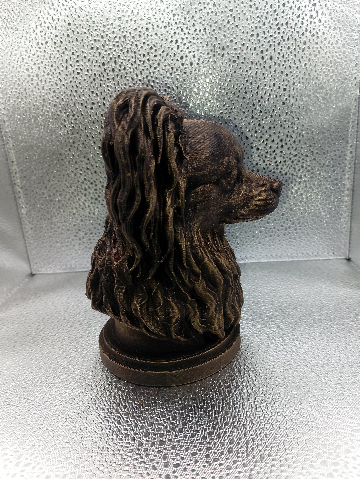 Continental Toy Spaniel (Papillon) Bust
