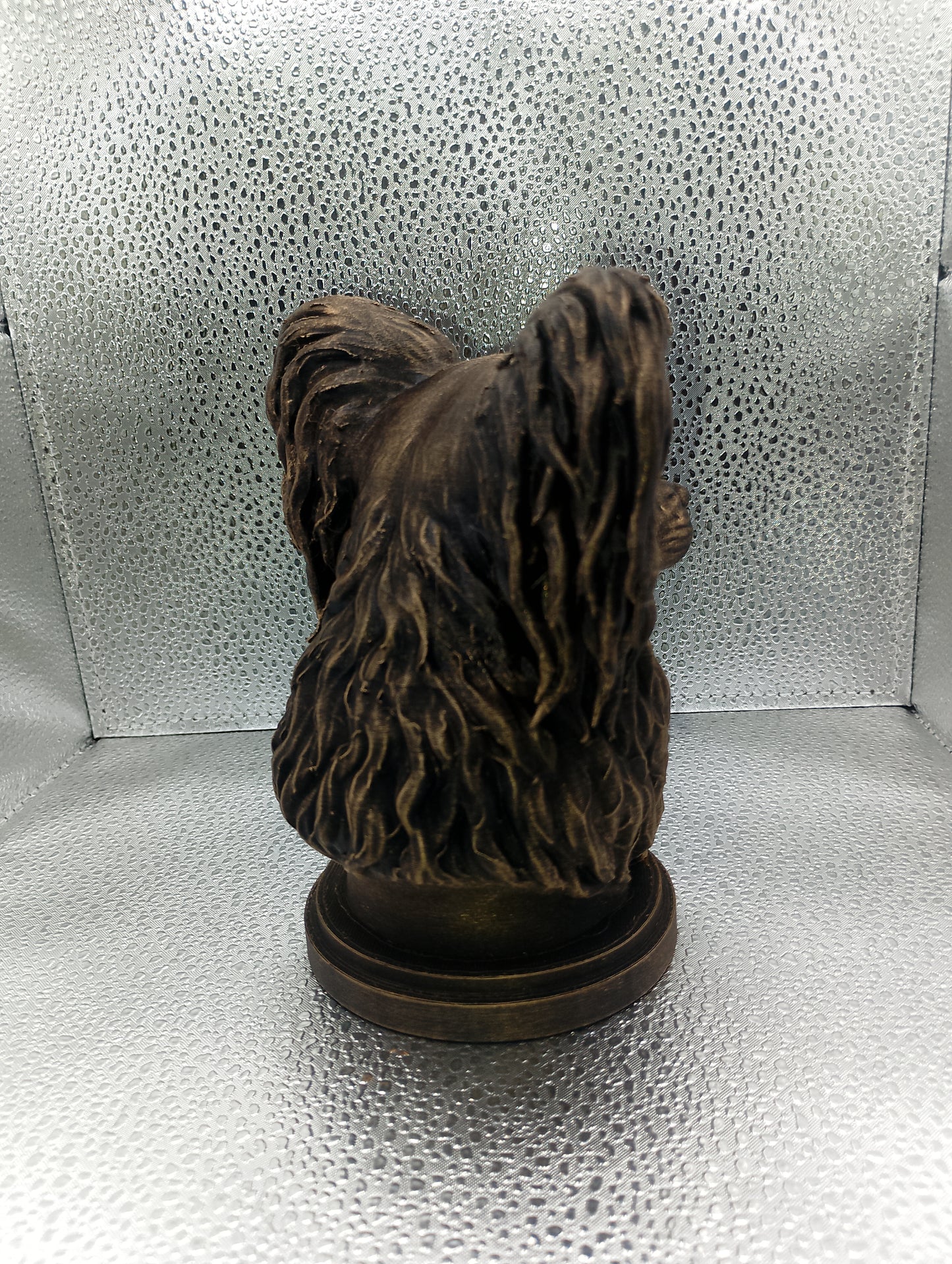 Continental Toy Spaniel (Papillon) Bust