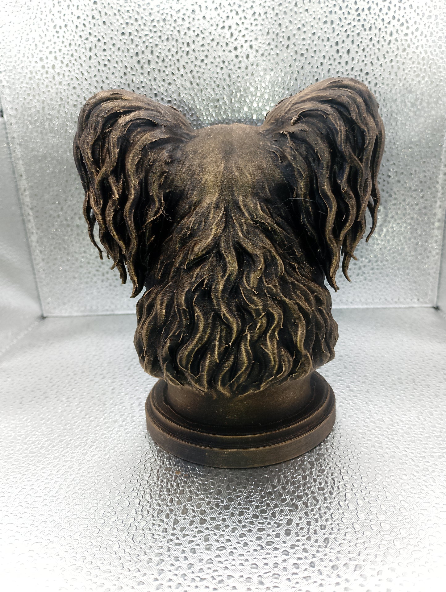 Continental Toy Spaniel (Papillon) Bust