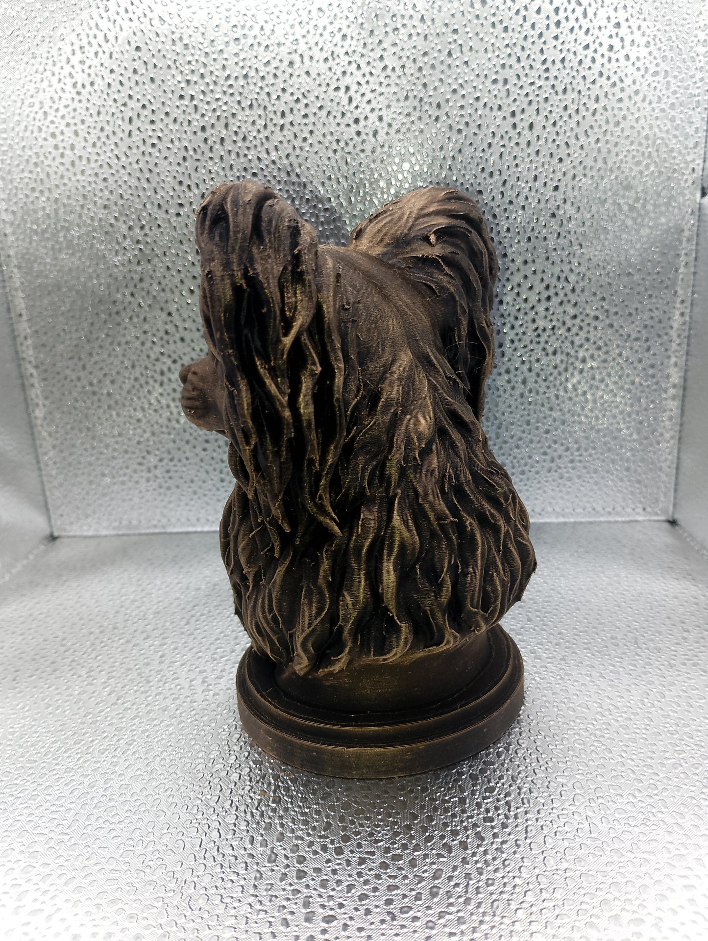 Continental Toy Spaniel (Papillon) Bust