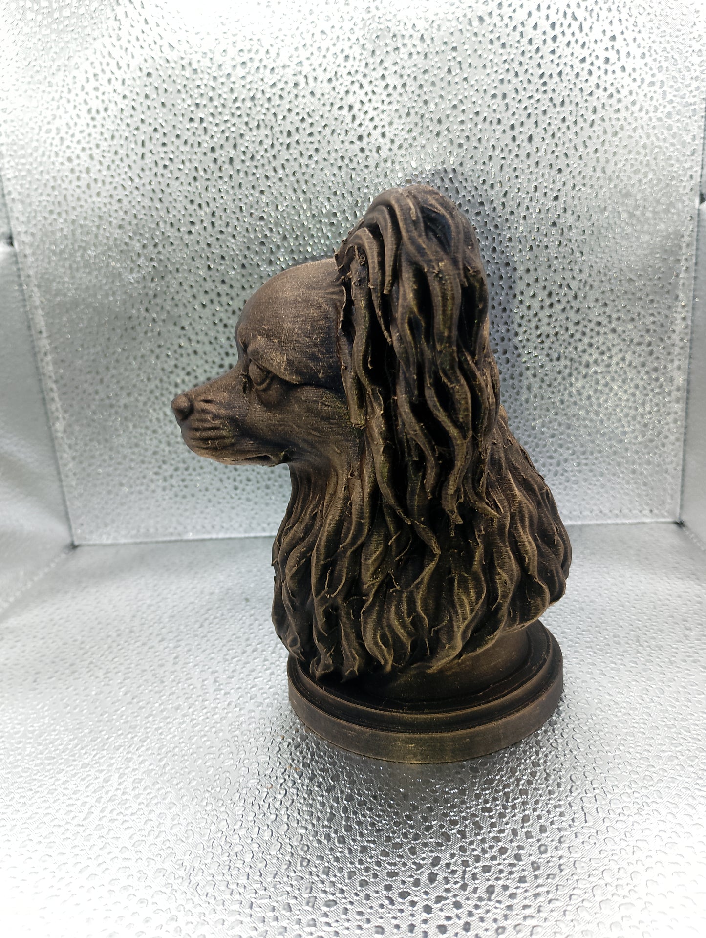 Continental Toy Spaniel (Papillon) Bust