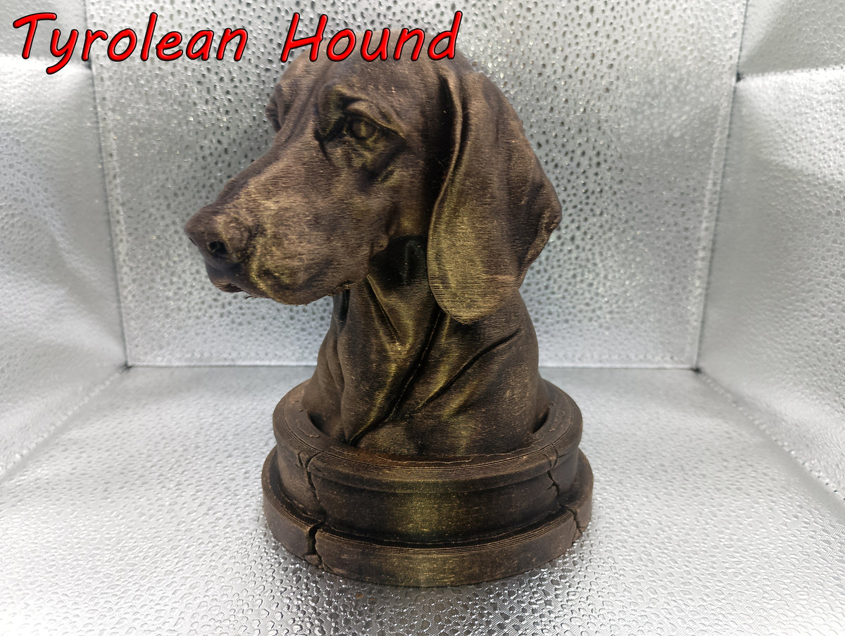 Tyrolean Hound Bust