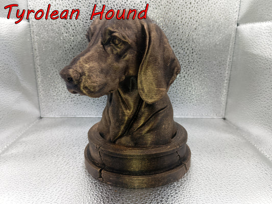 Tyrolean Hound Bust