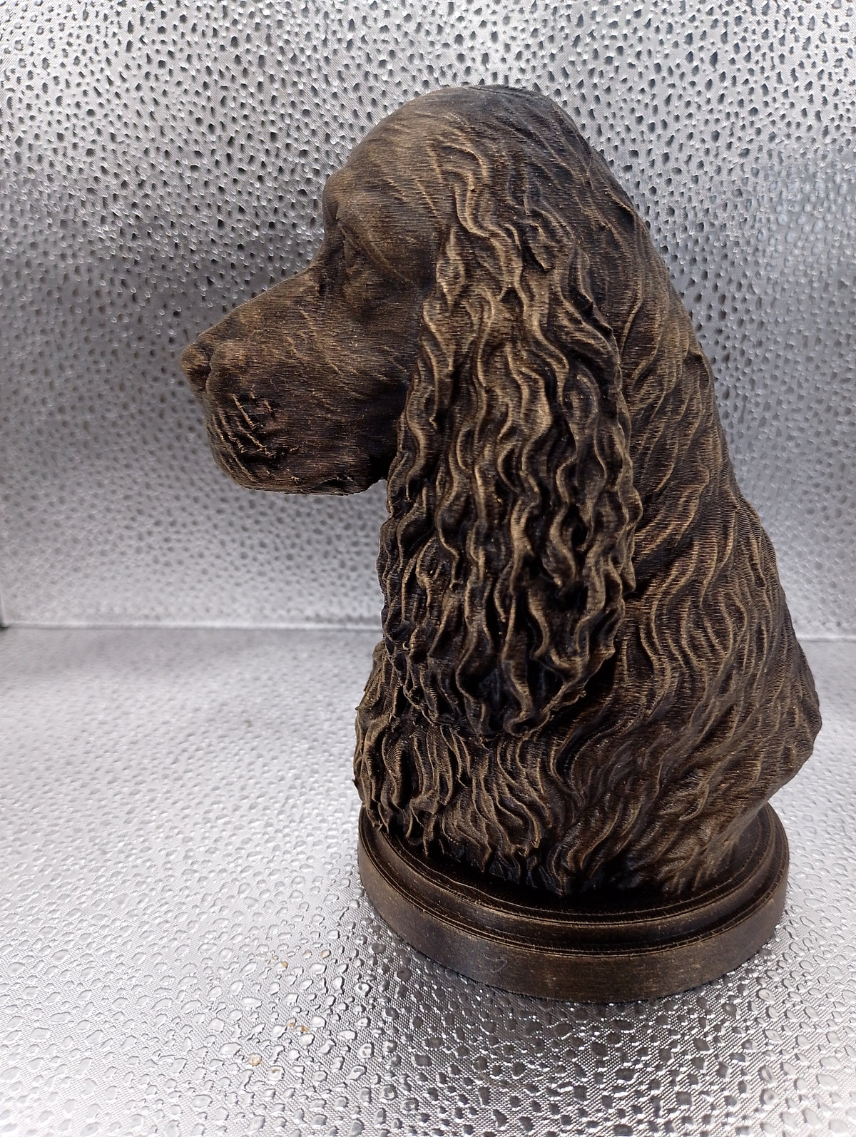 Field Spaniel Bust
