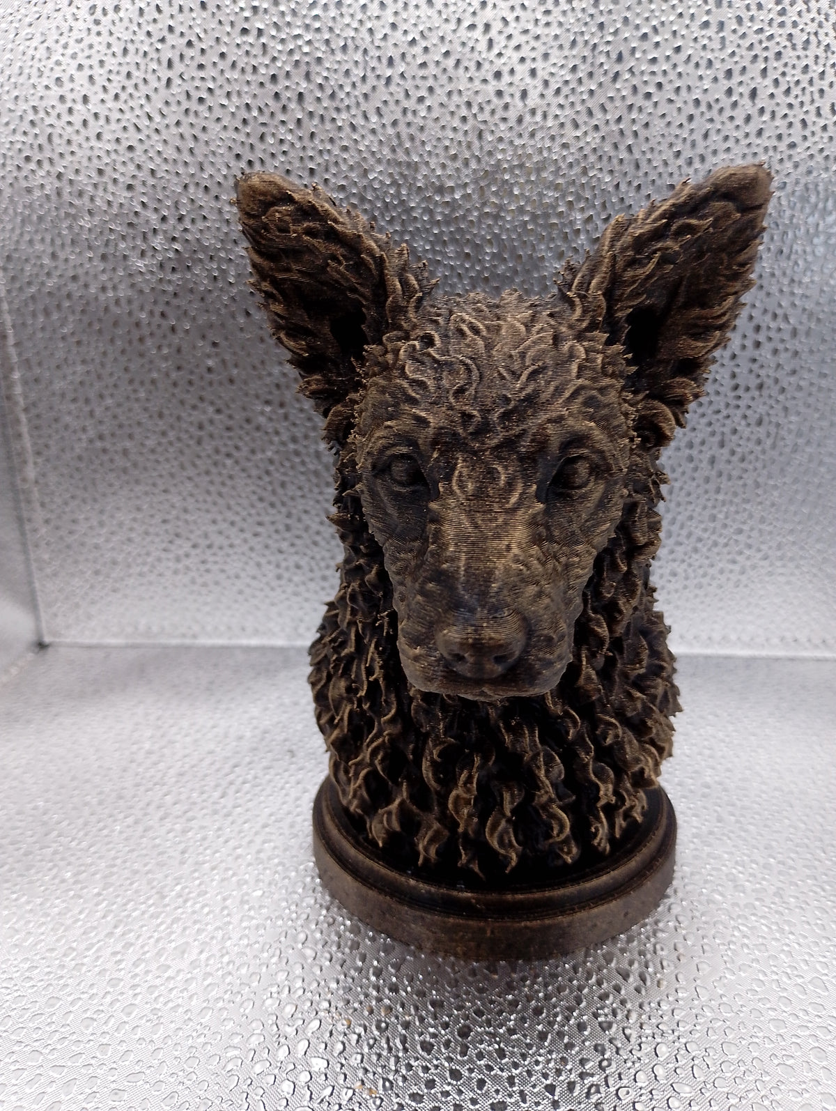 Hungarian Mudi Bust