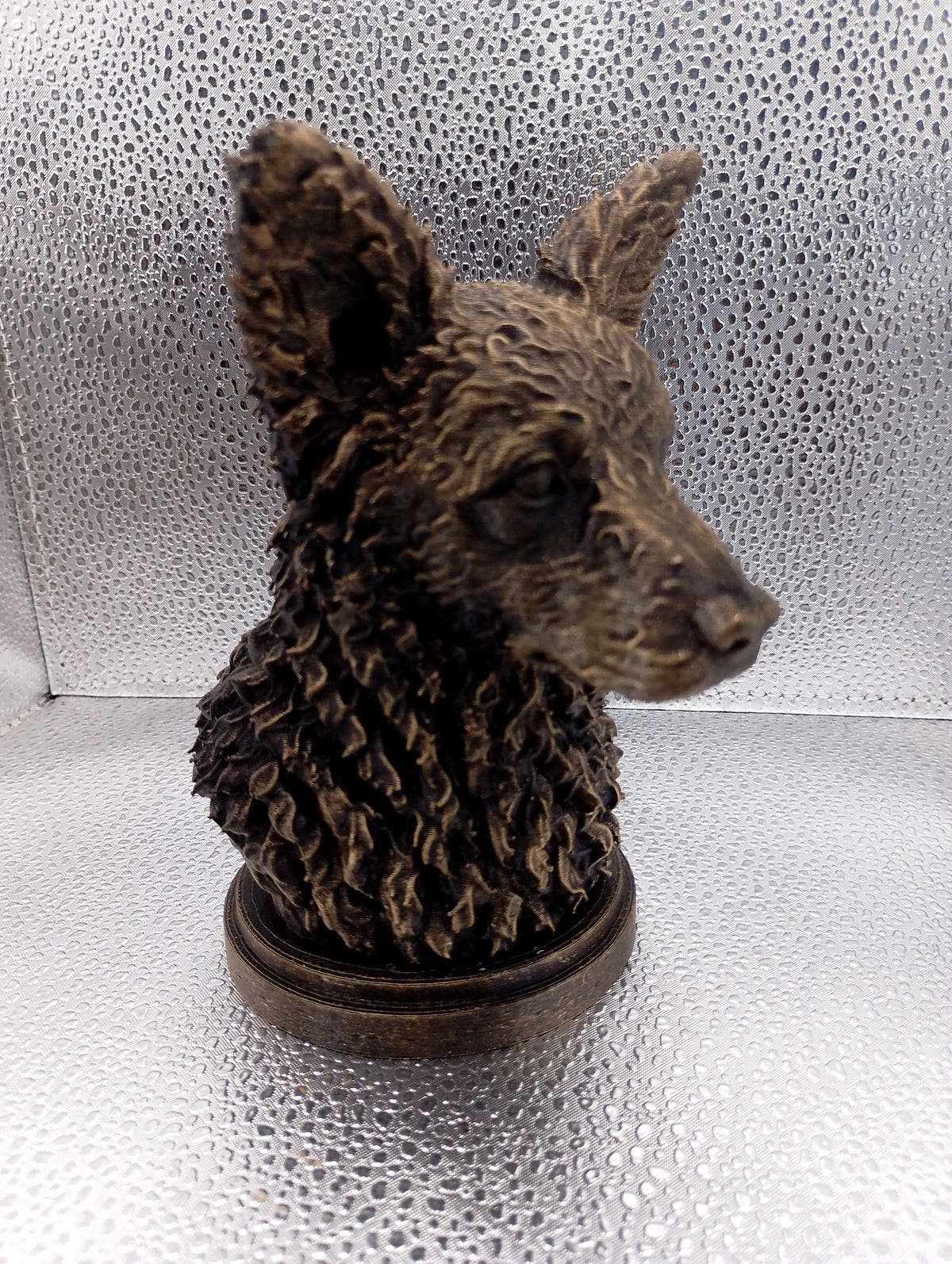 Hungarian Mudi Bust