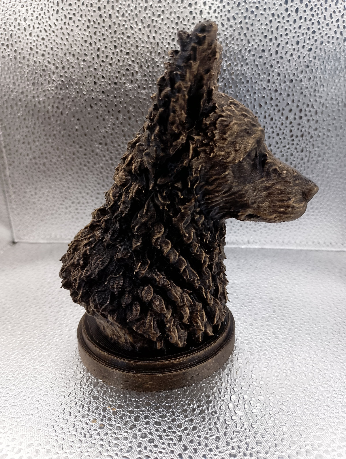 Hungarian Mudi Bust