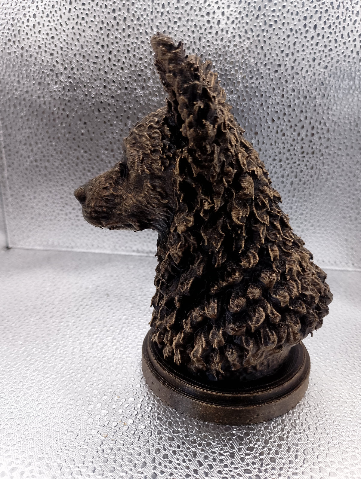 Hungarian Mudi Bust