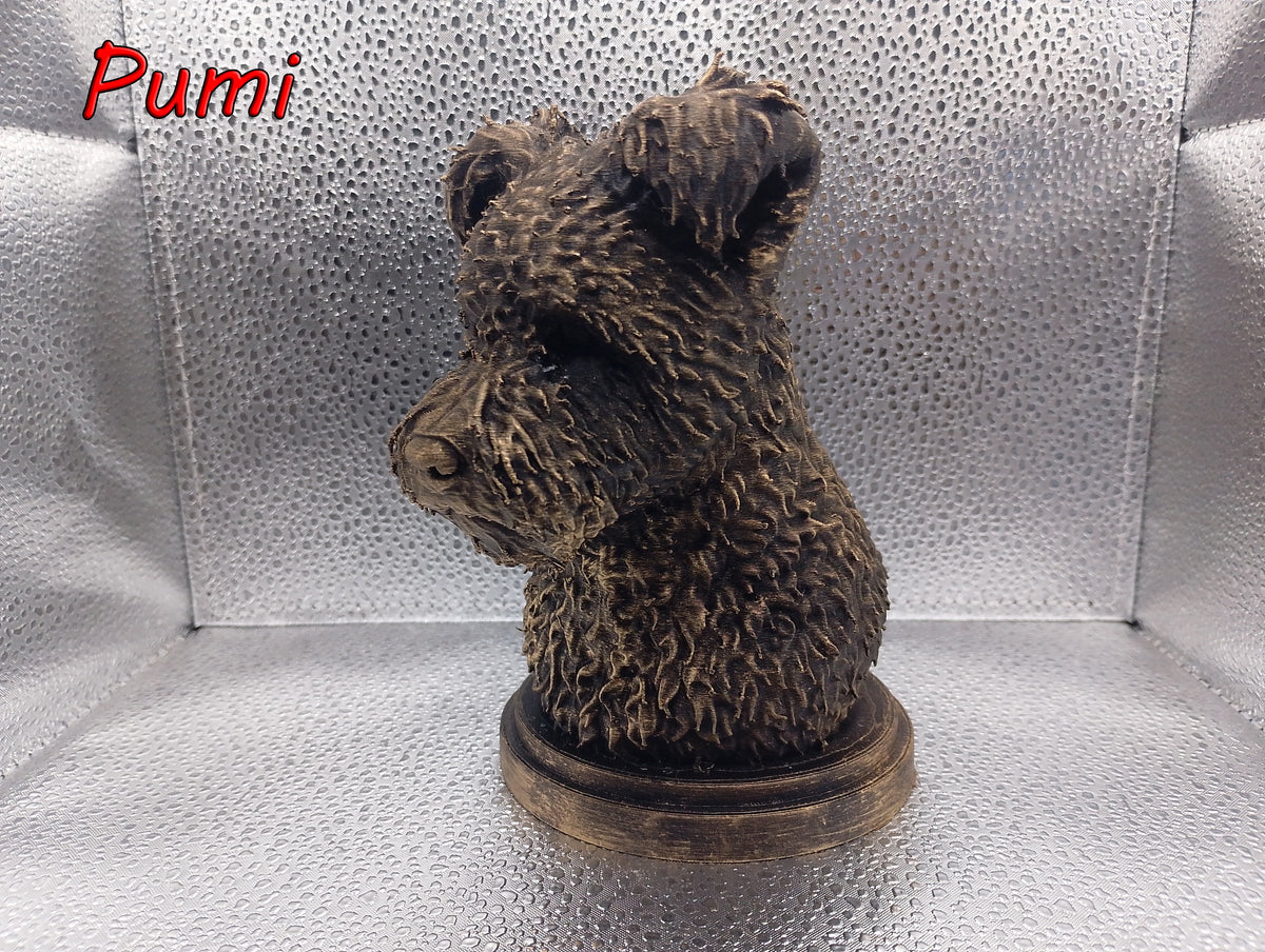Hungarian Pumi Bust