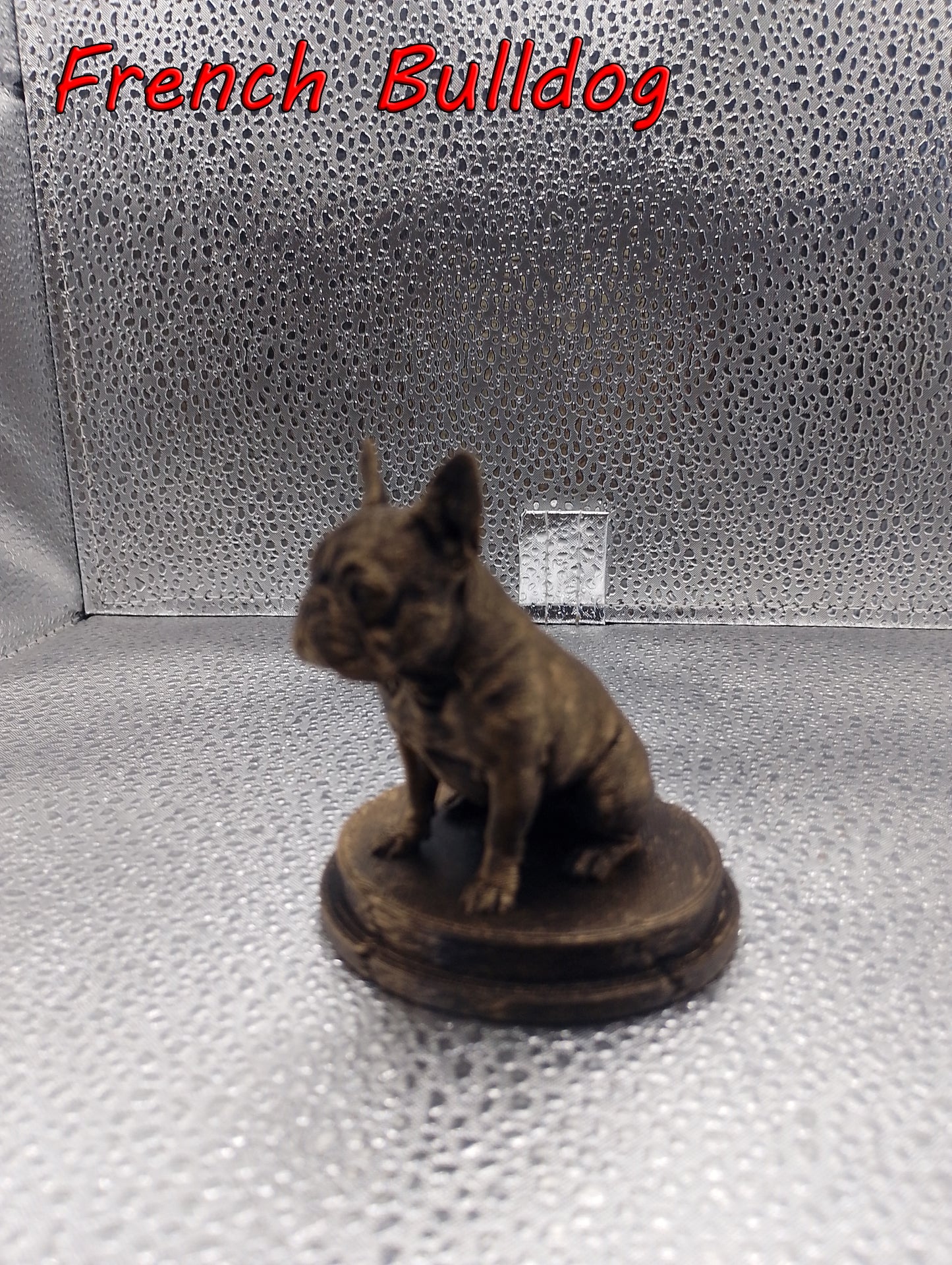 French Bulldog Dog Bust – 7cm Miniature Statue
