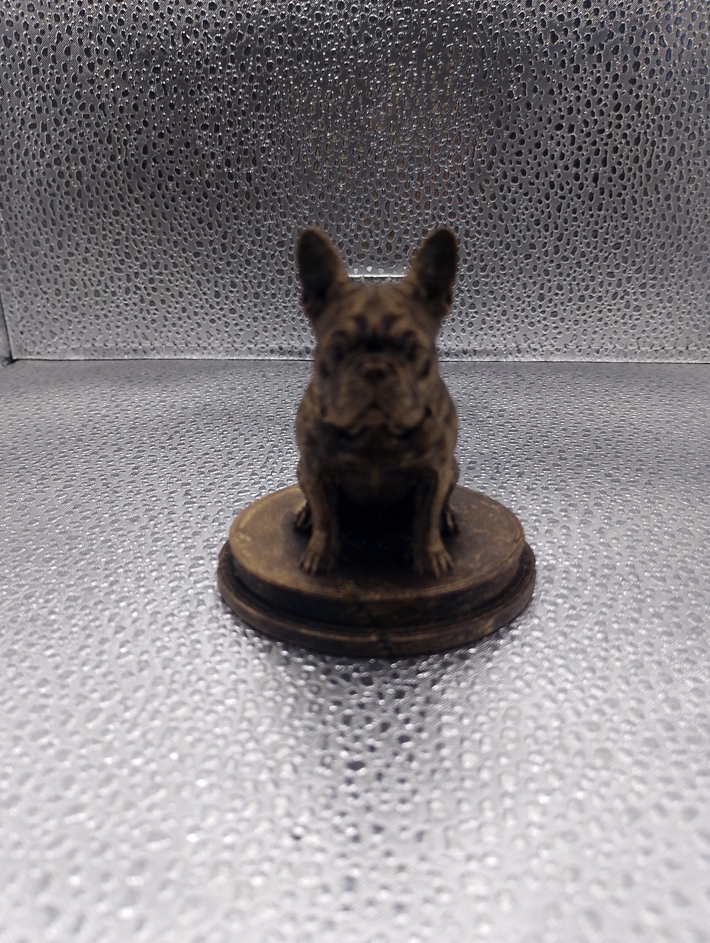 French Bulldog Dog Bust – 7cm Miniature Statue
