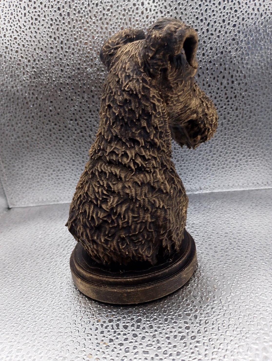 Wire Fox Terrier Bust
