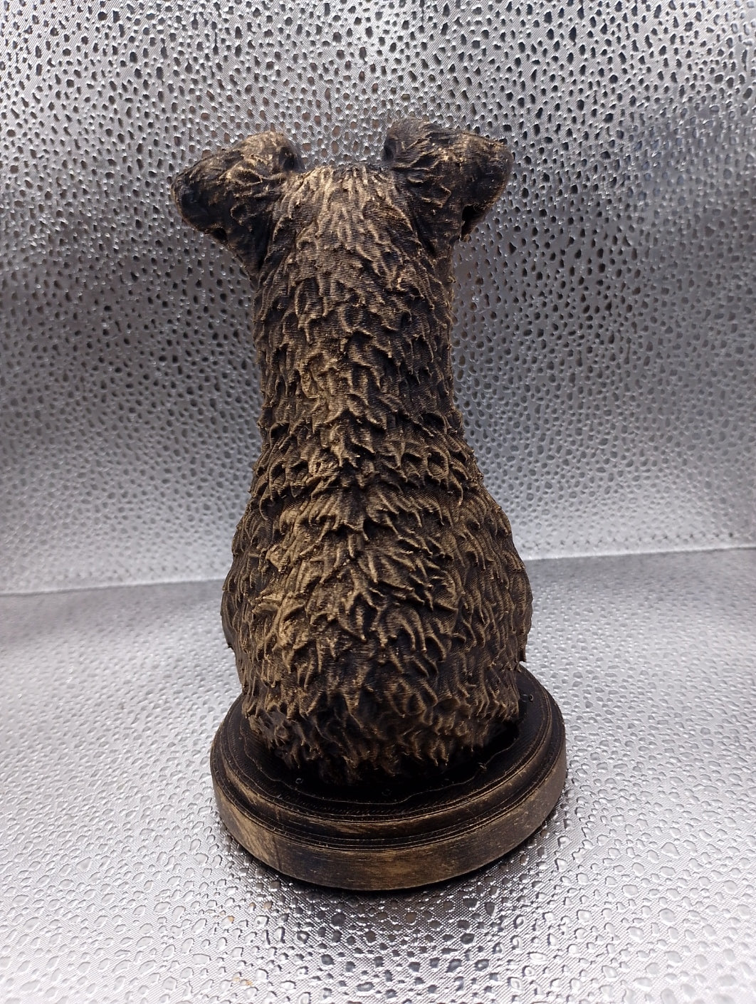 Wire Fox Terrier Bust