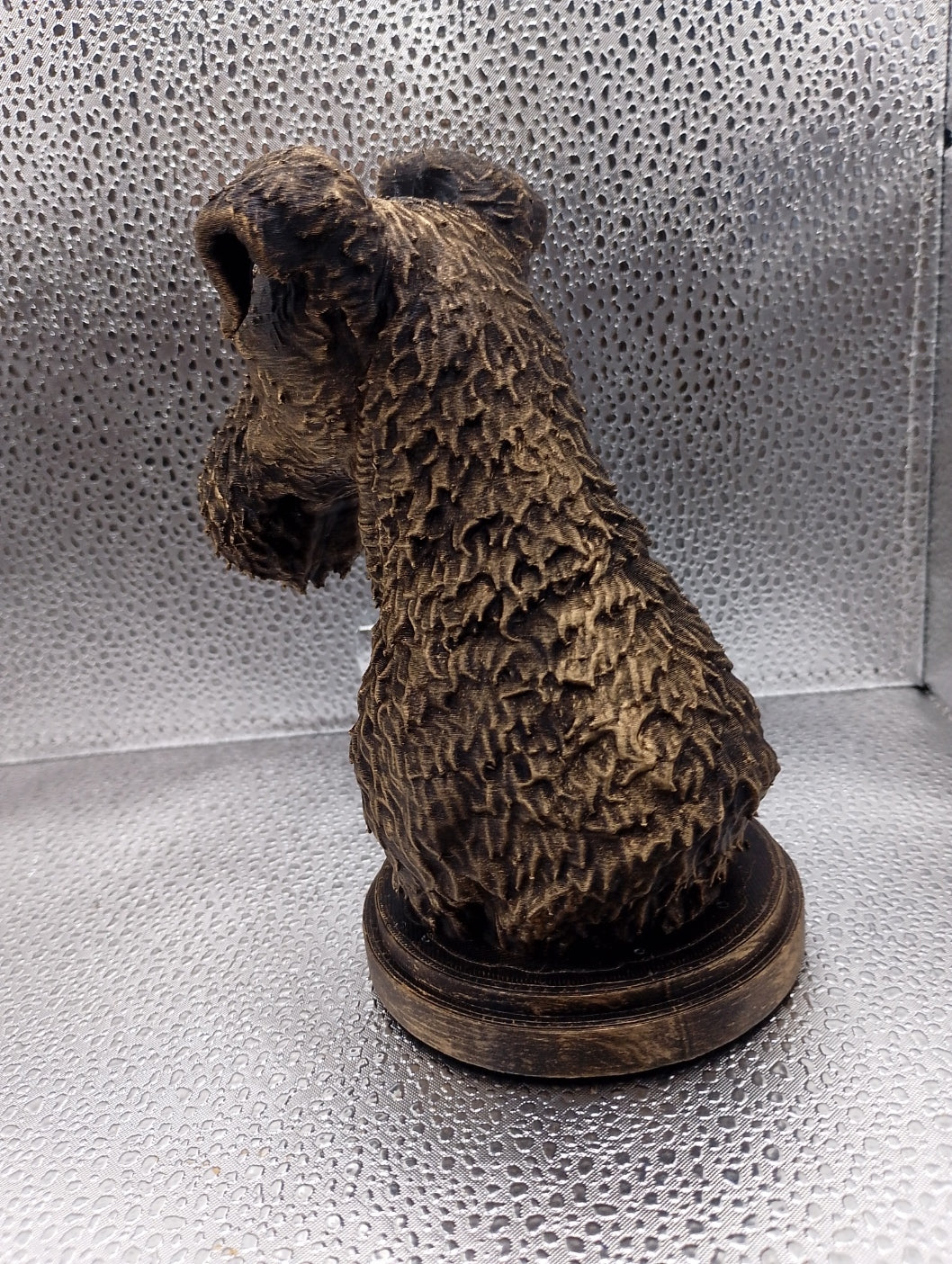 Wire Fox Terrier Bust