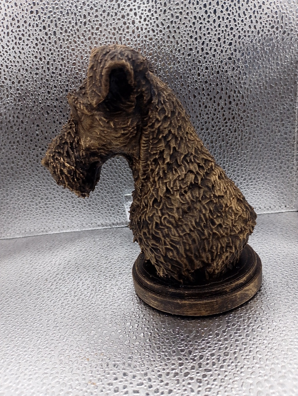 Wire Fox Terrier Bust