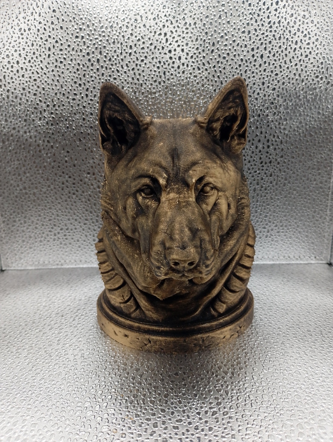 Norwegian Elkhound Bust