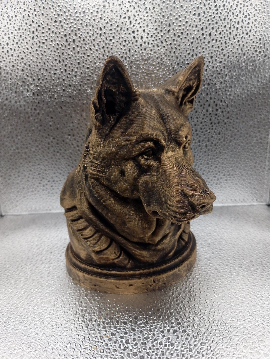 Norwegian Elkhound Bust