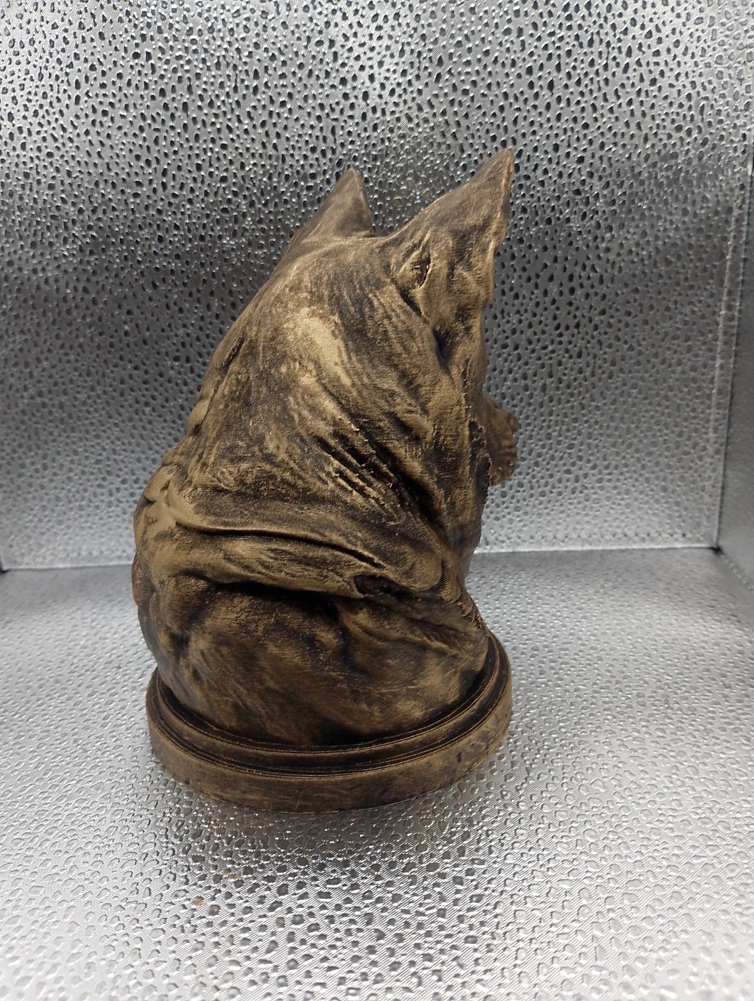 Norwegian Elkhound Bust