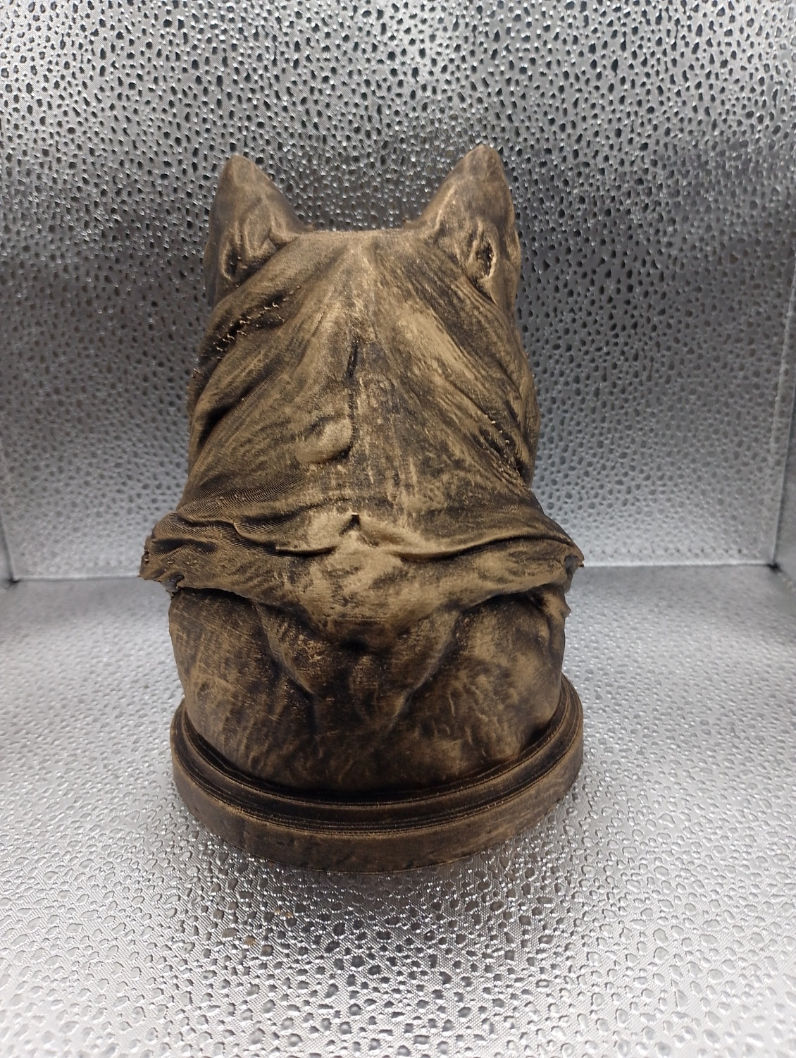 Norwegian Elkhound Bust