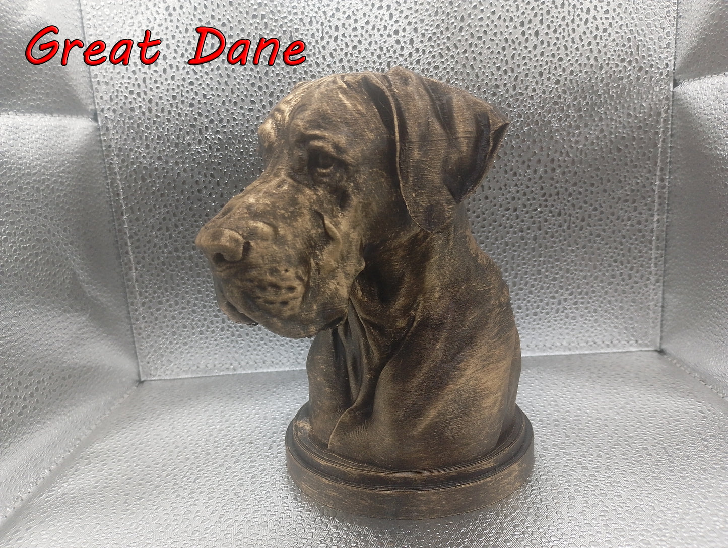 Great Dane Bust