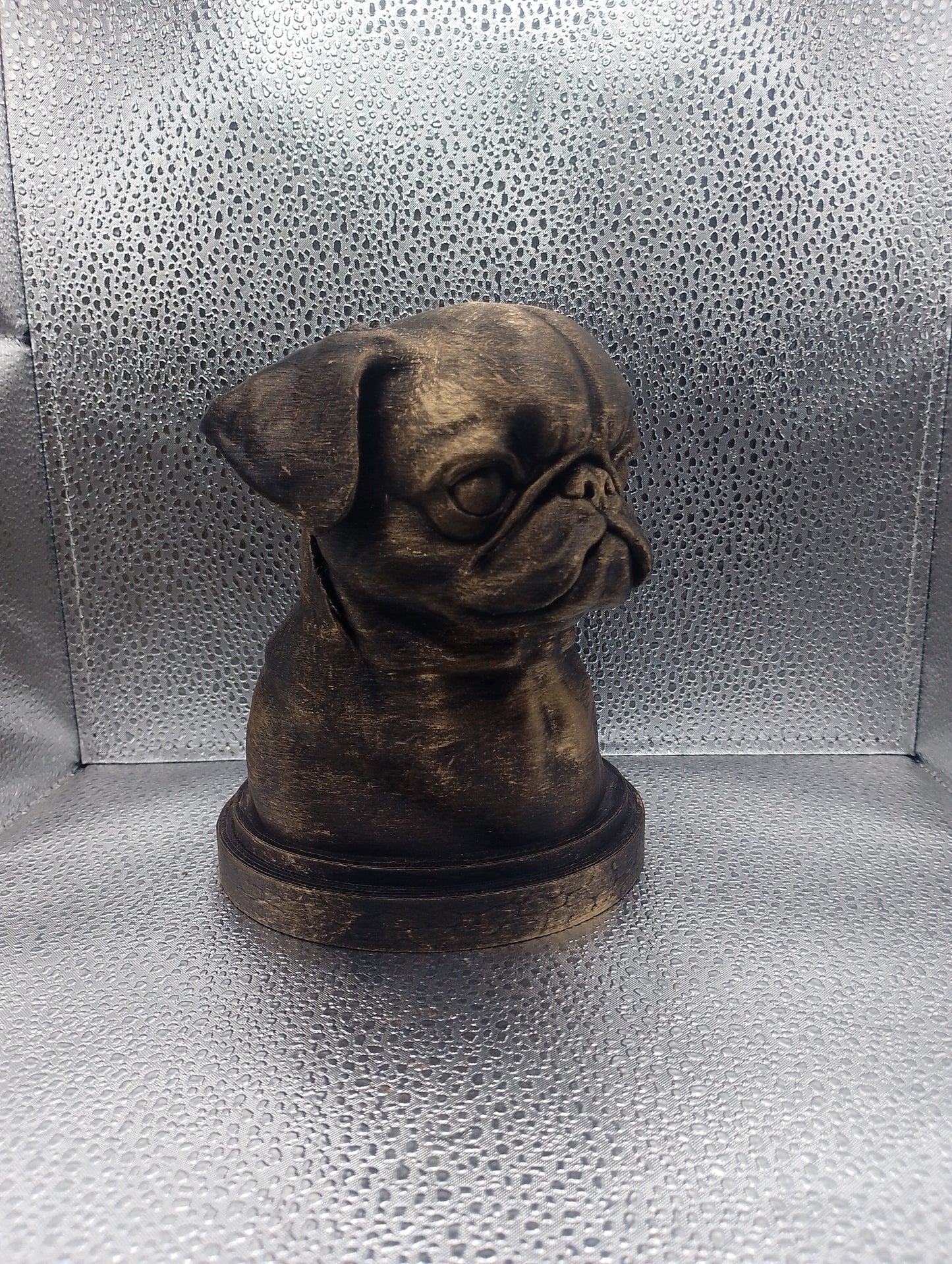 Smooth Coated Griffon Bruxellois Bust