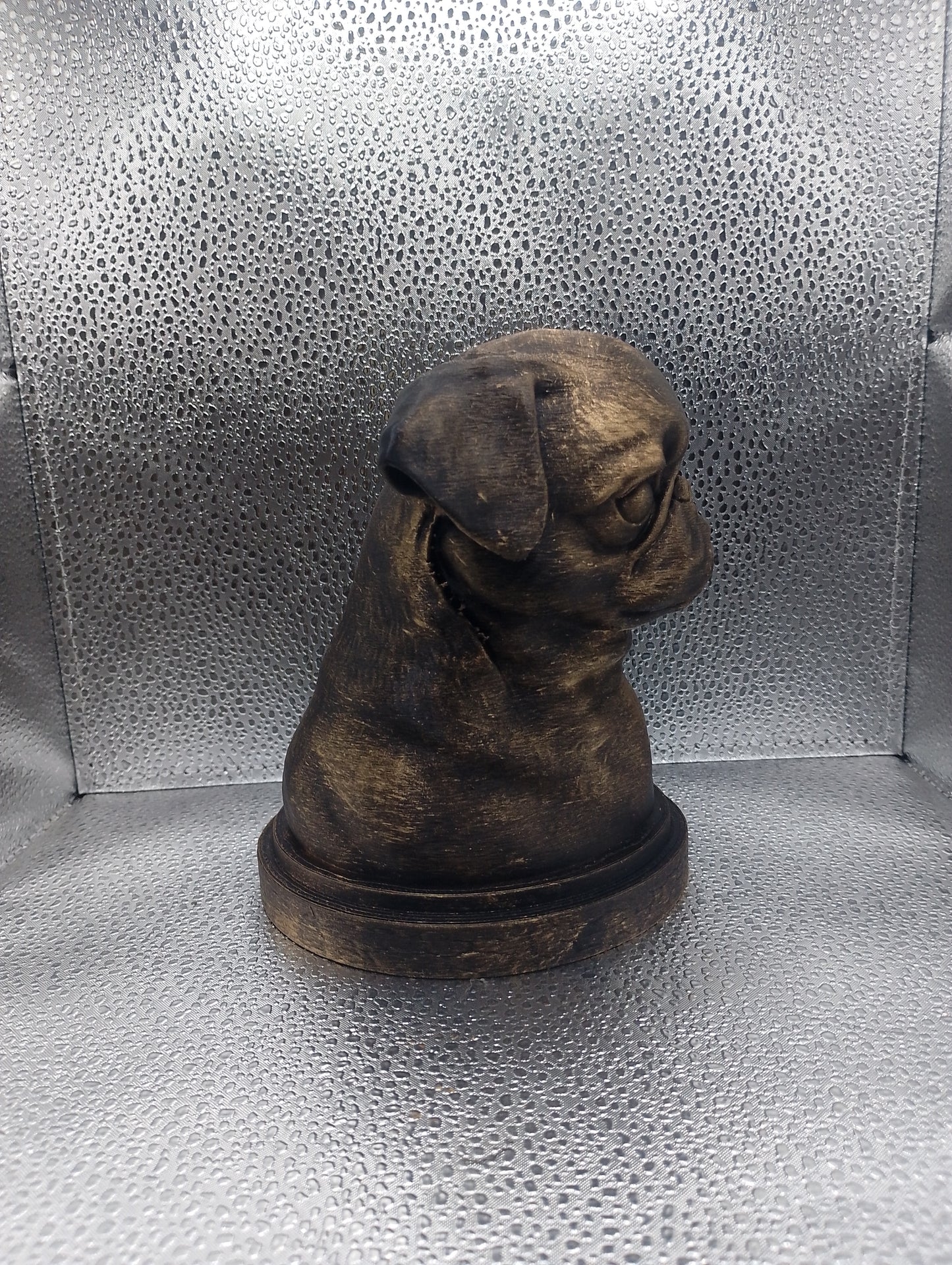 Smooth Coated Griffon Bruxellois Bust