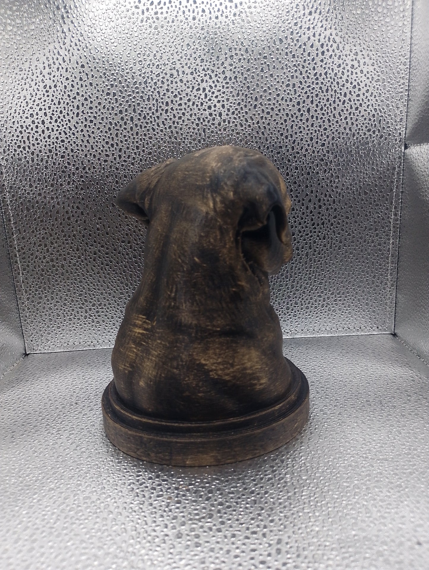 Smooth Coated Griffon Bruxellois Bust